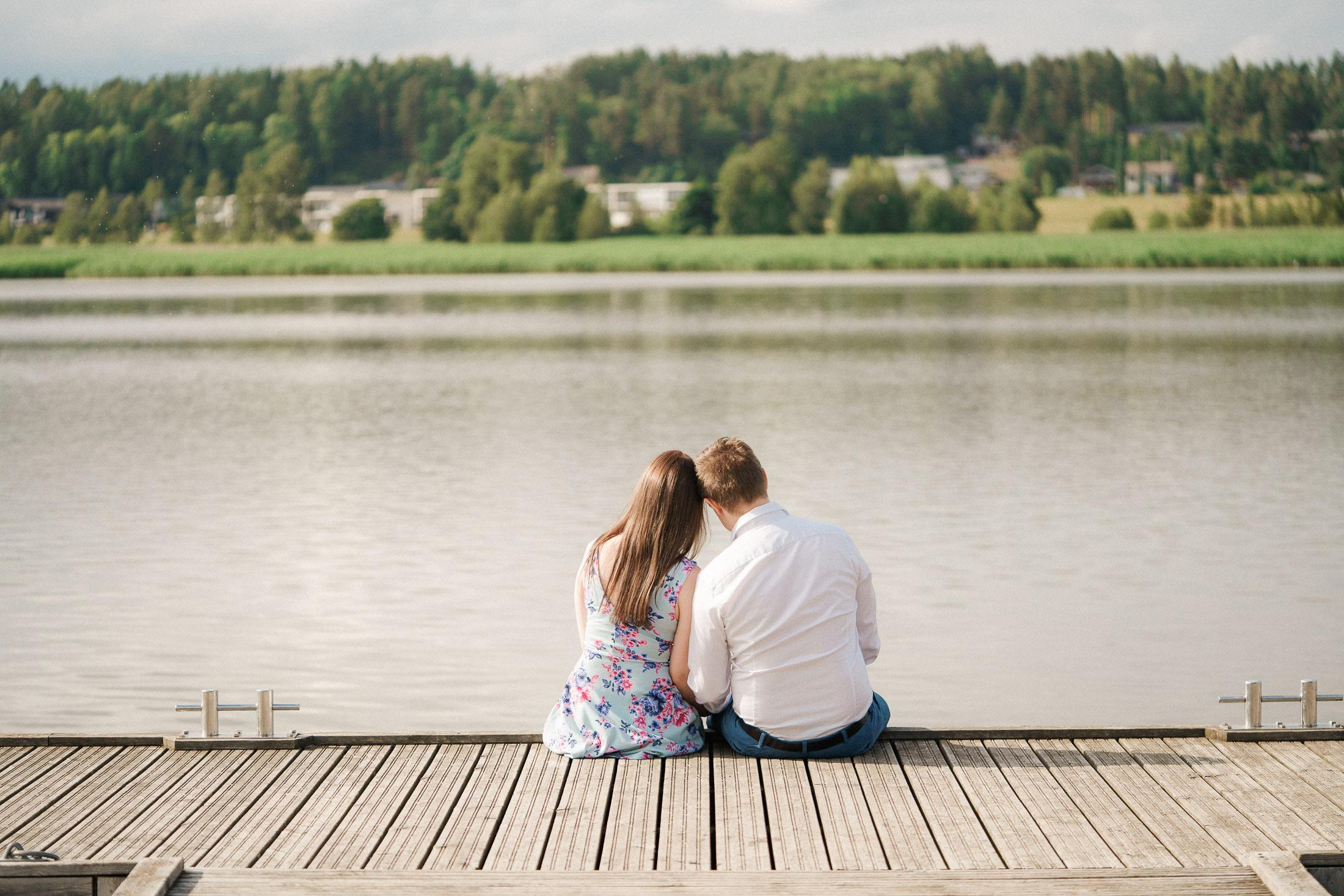 Salla ja Antti, kihlakuvaus