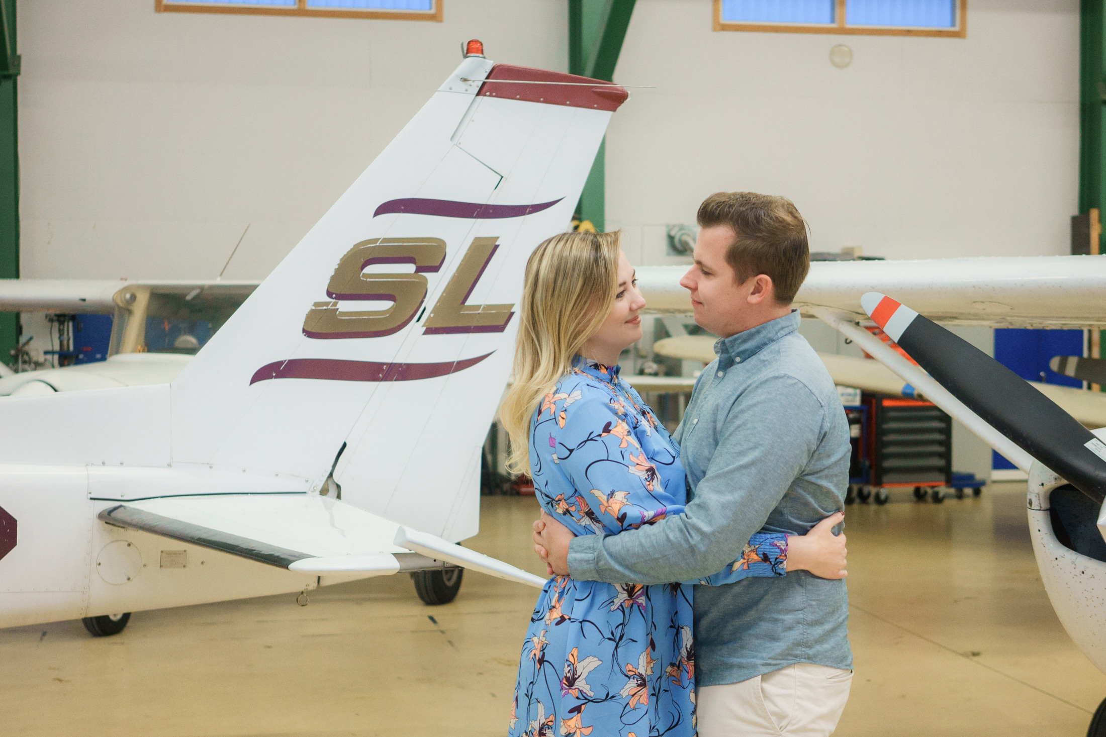 Kihlakuvaus Malmin lenkokentällä