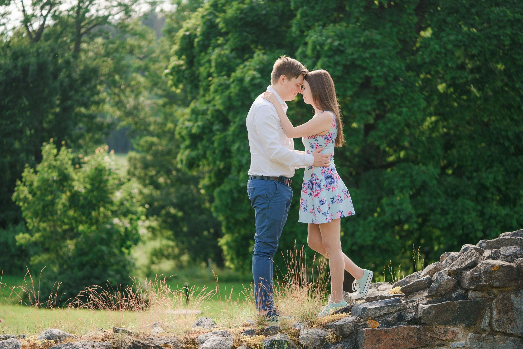 Salla ja Antti, kihlakuvaus