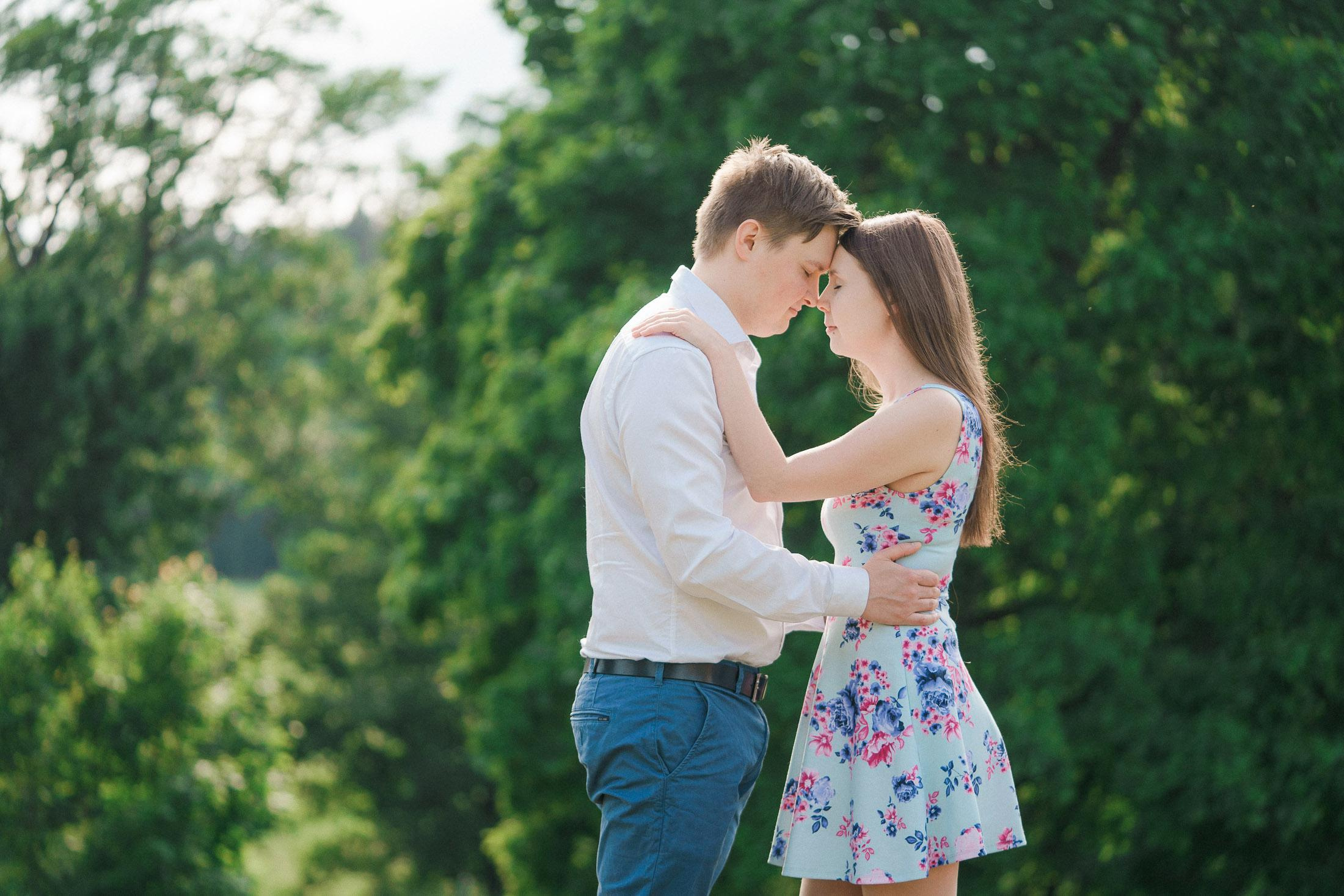 Salla ja Antti, kihlakuvaus