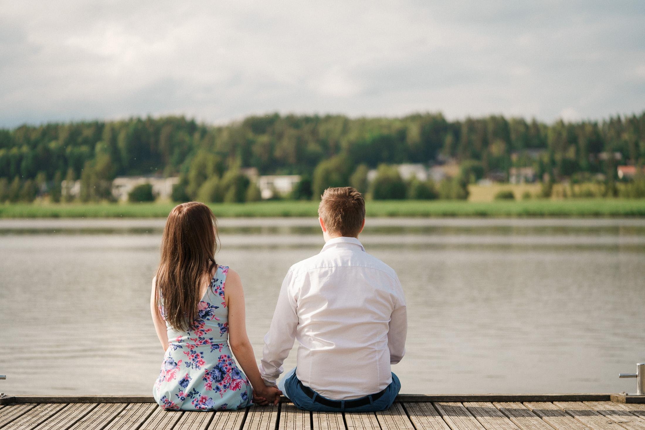 Salla ja Antti, kihlakuvaus