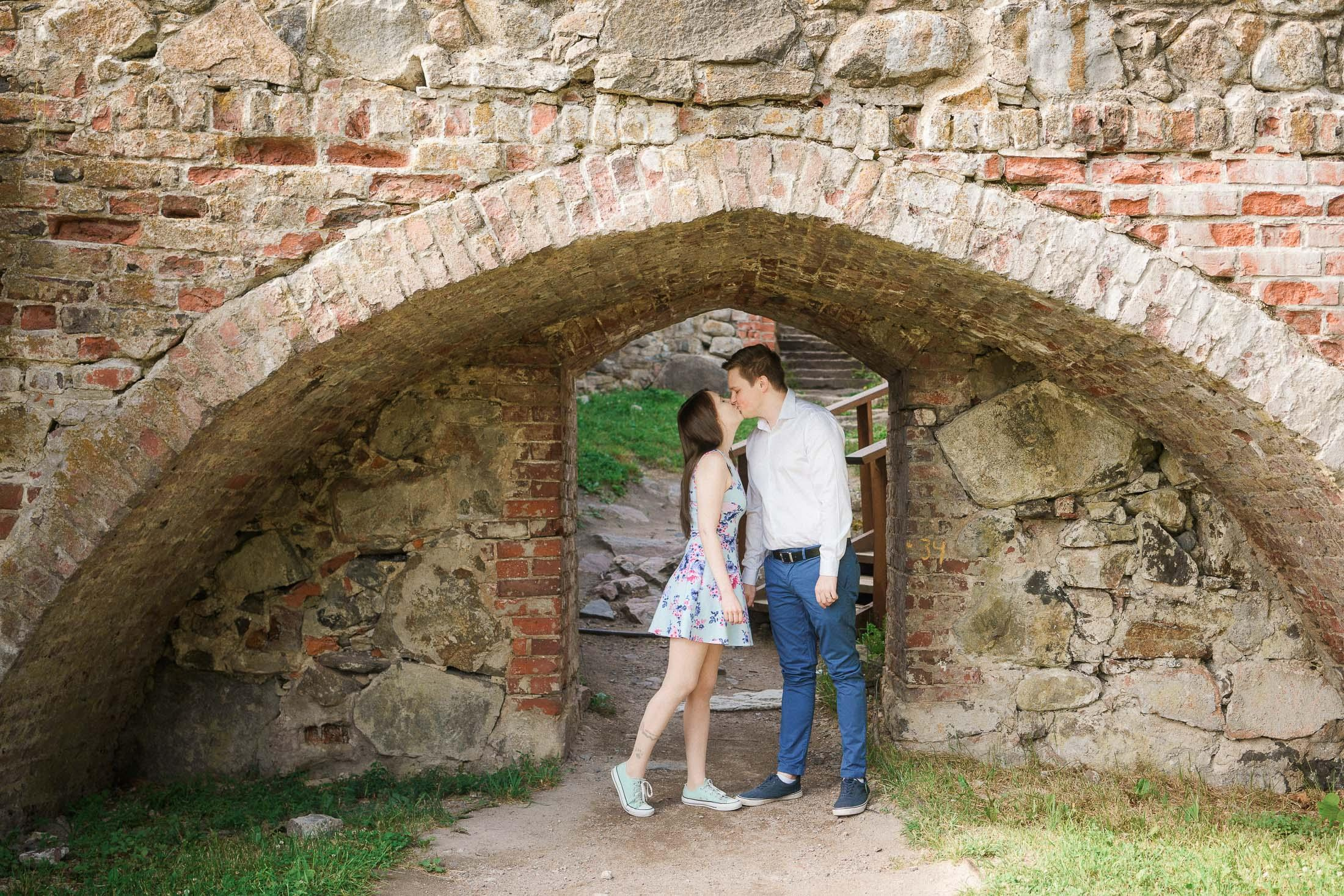 Salla ja Antti, kihlakuvaus