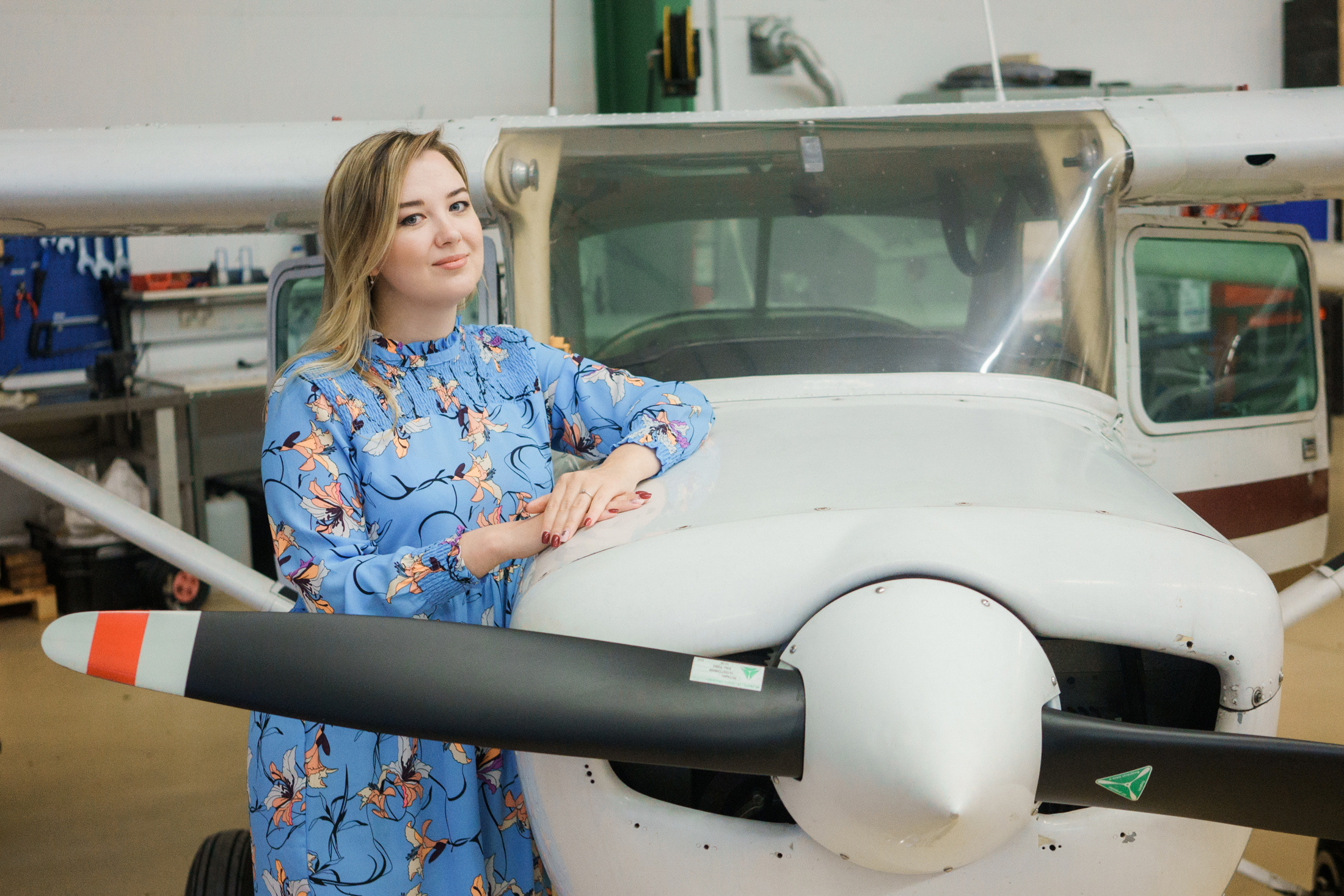 Kihlakuvaus Malmin lenkokentällä