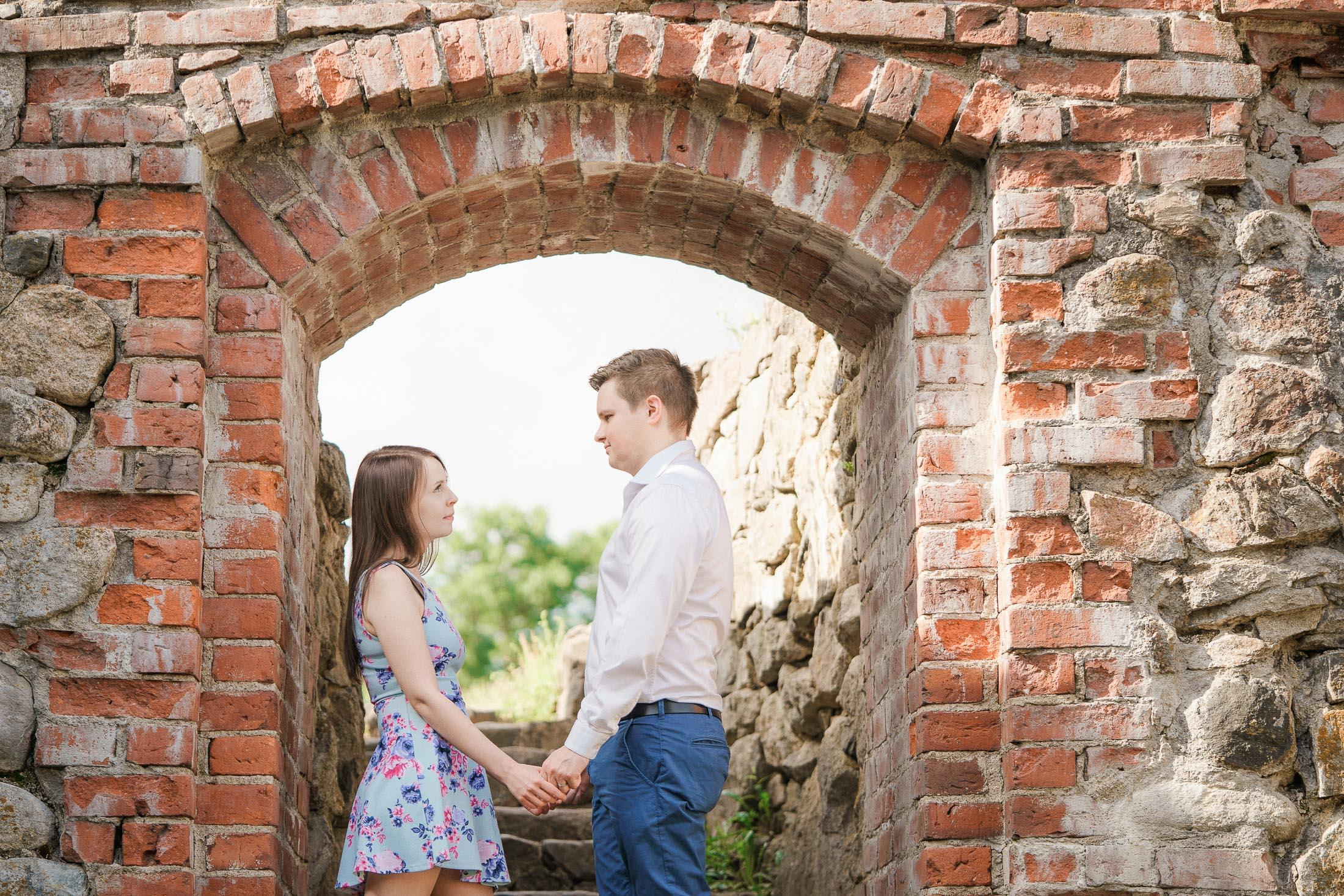 Salla ja Antti, kihlakuvaus