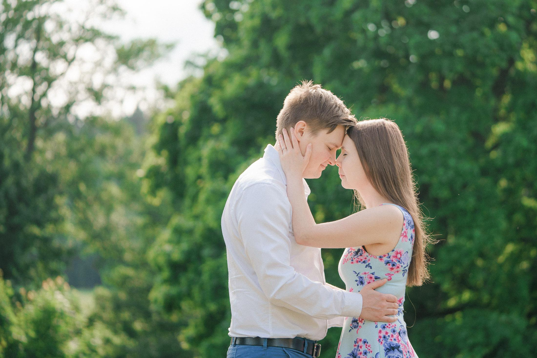 Salla ja Antti, kihlakuvaus