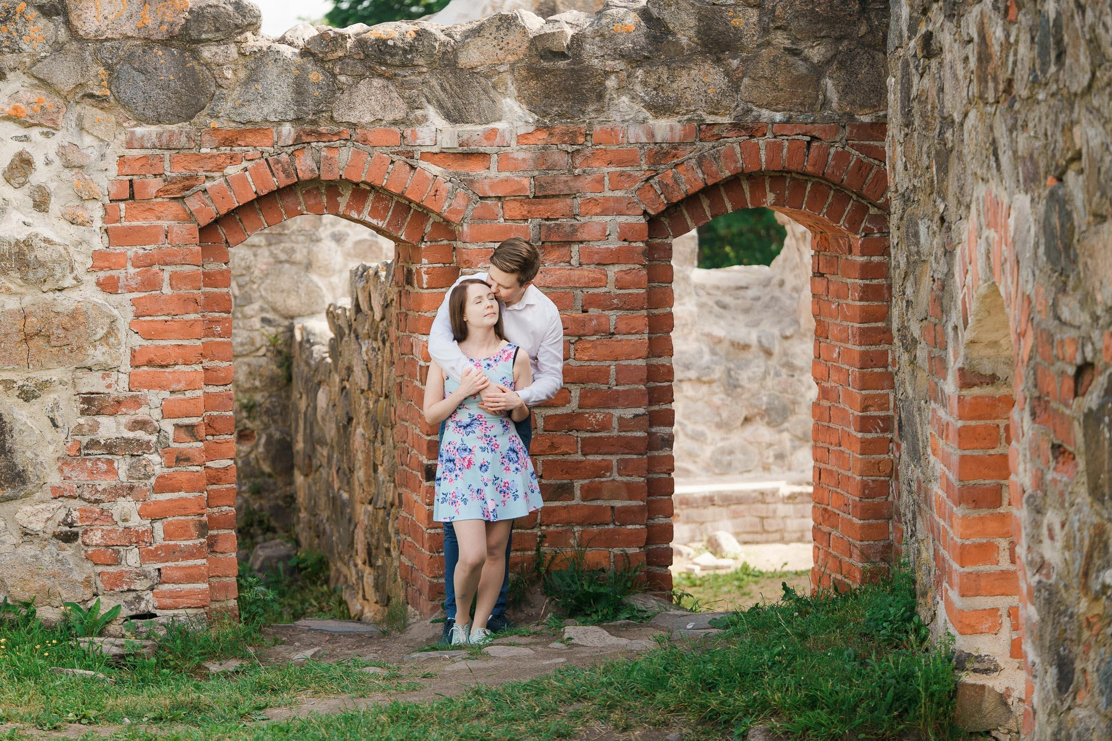 Salla ja Antti, kihlakuvaus