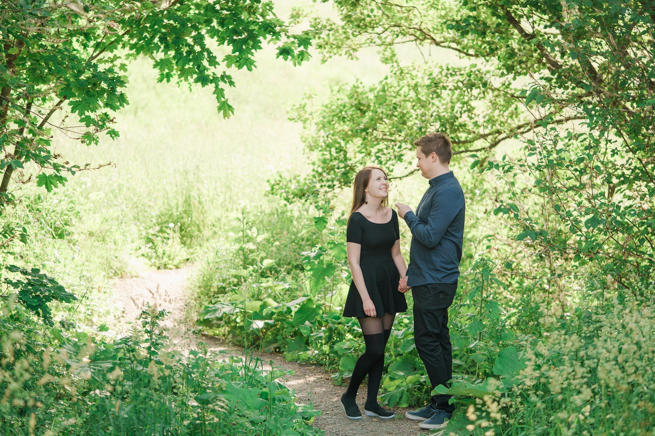 Salla ja Antti, kihlakuvaus