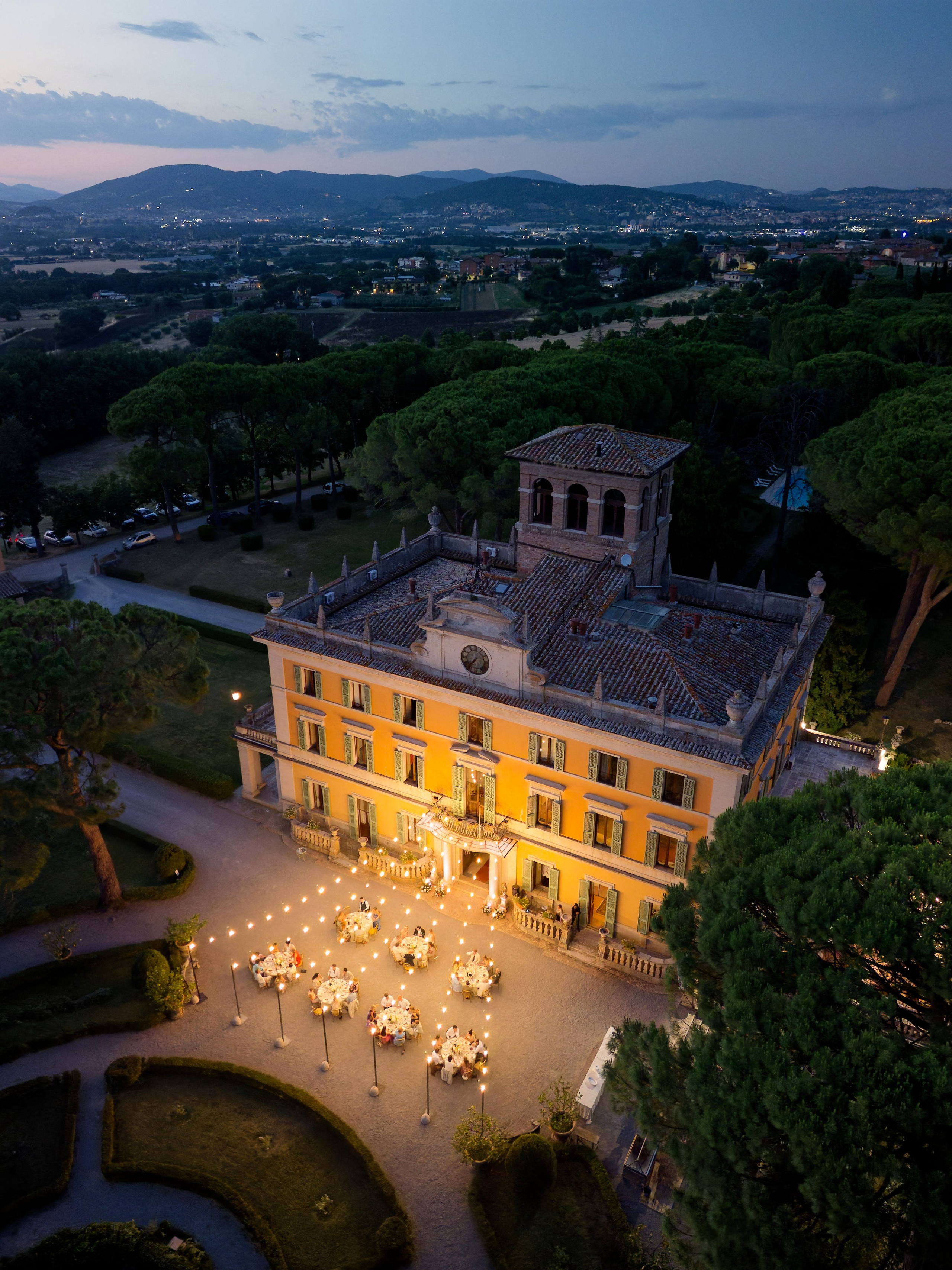 Wedding at La Torre di Pila, Umbria, Italy