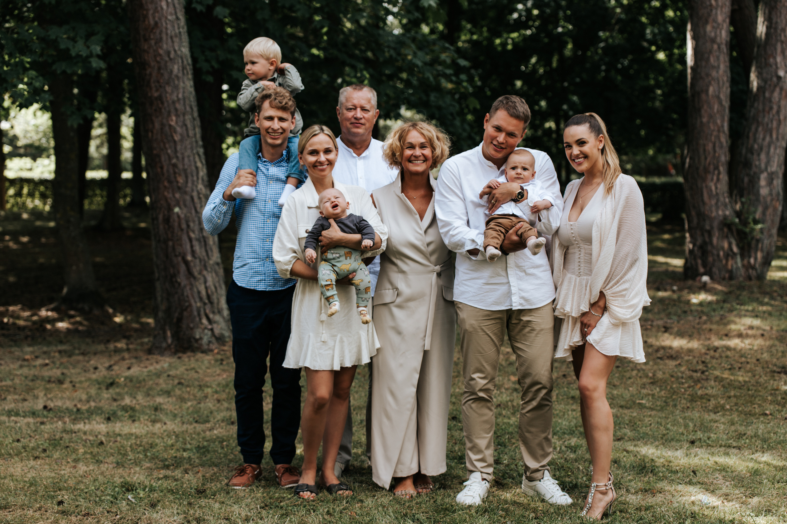 Adomo krikštynos. Wedding, christening and family photographers in Vilnius, Lithuania