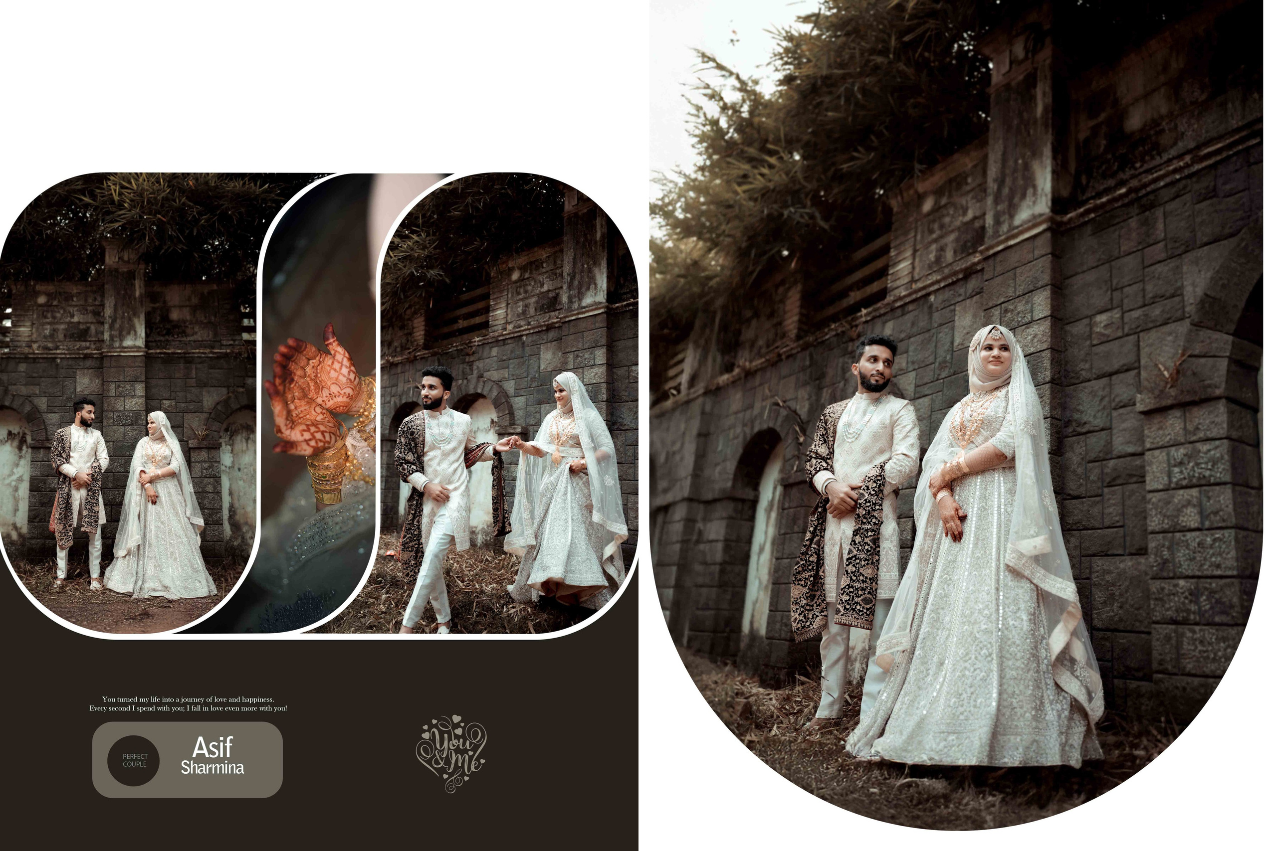 WEDDING ALBUM SHOWCASE. NTURE WEDDING