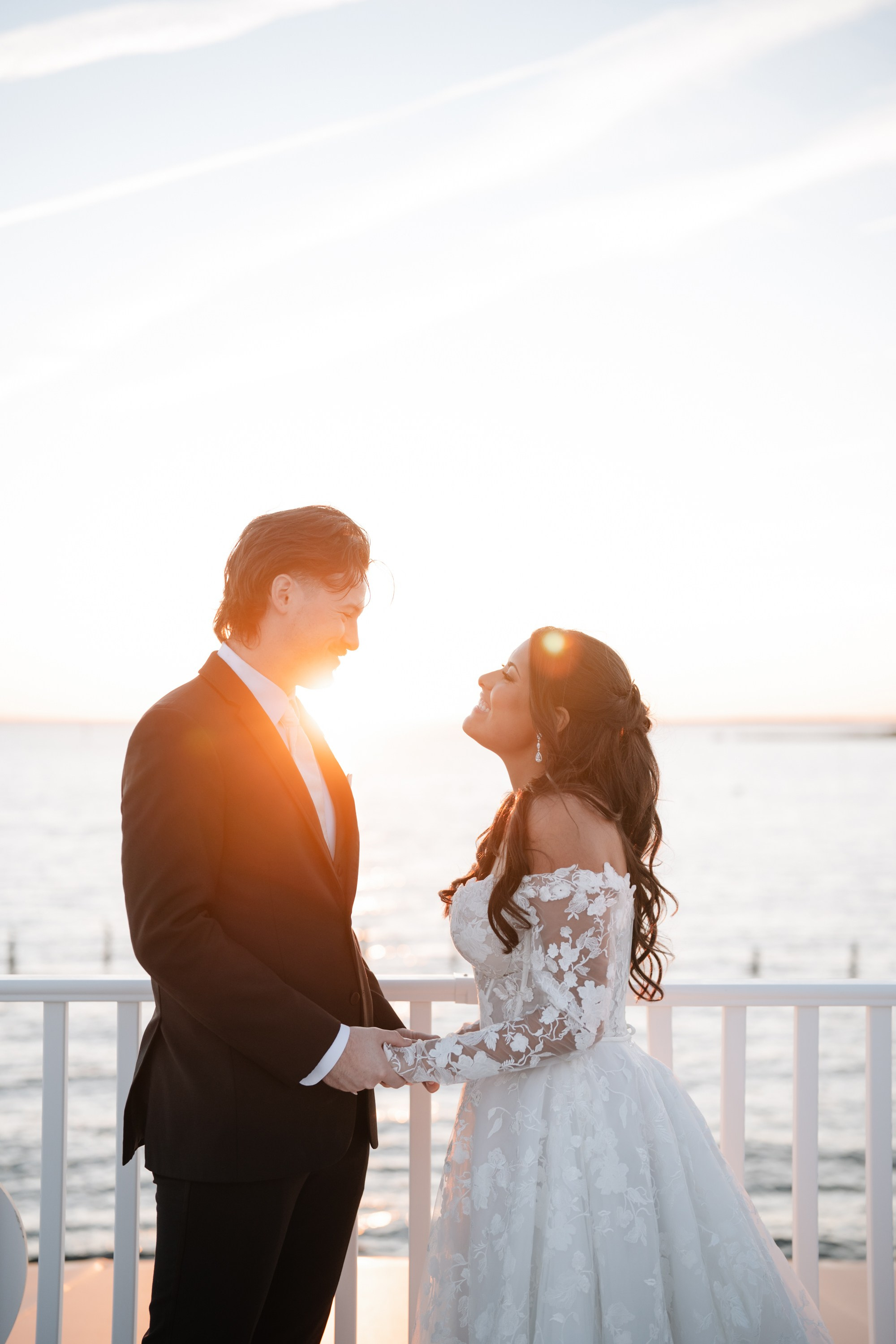 Christina and Ryan’s wedding. Long Beach Island, NJ. Portrait and wedding photographer in New York