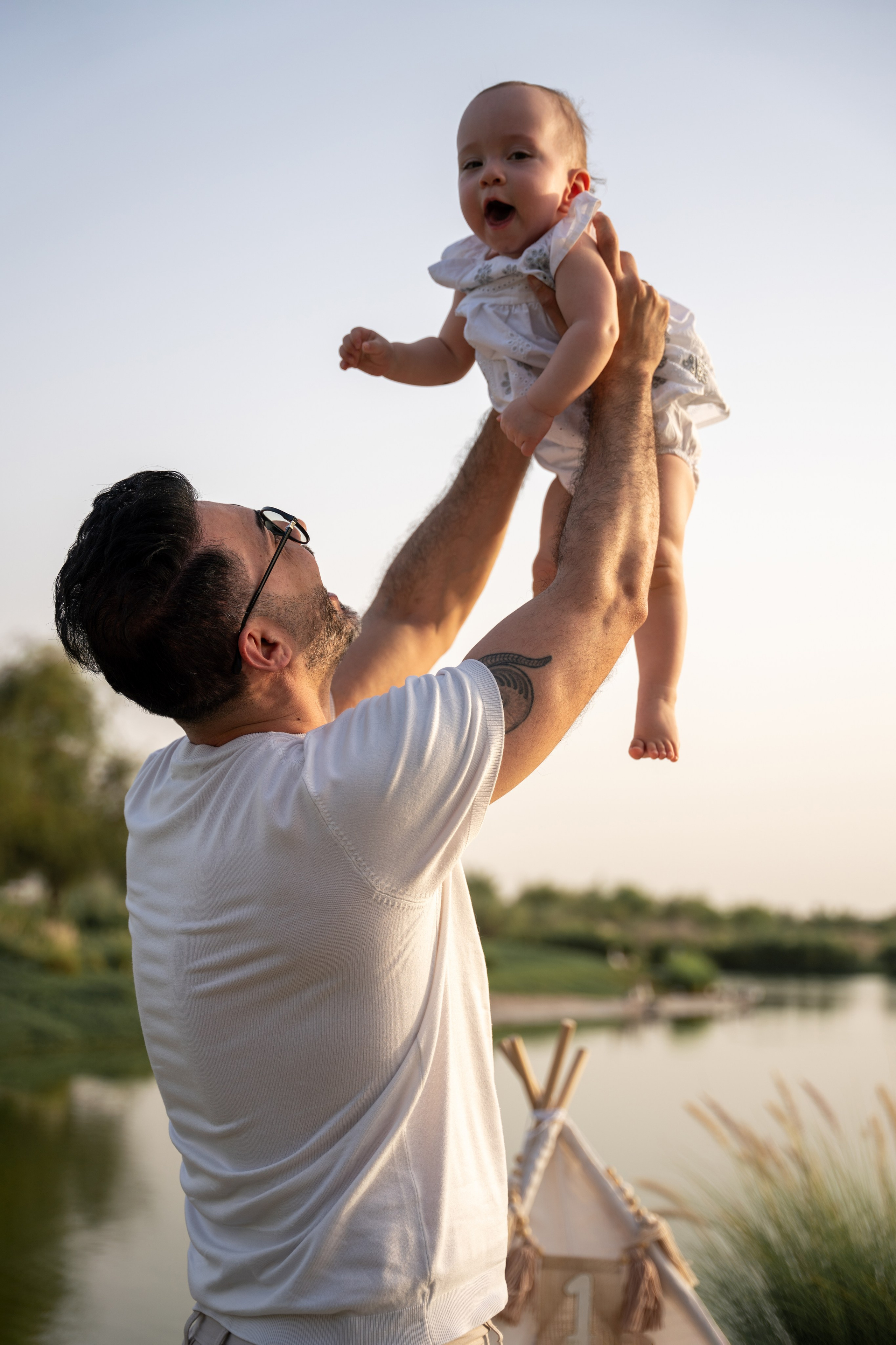 Lake oh happiness. Angela Iakovleva — Family Photographer in Dubai
