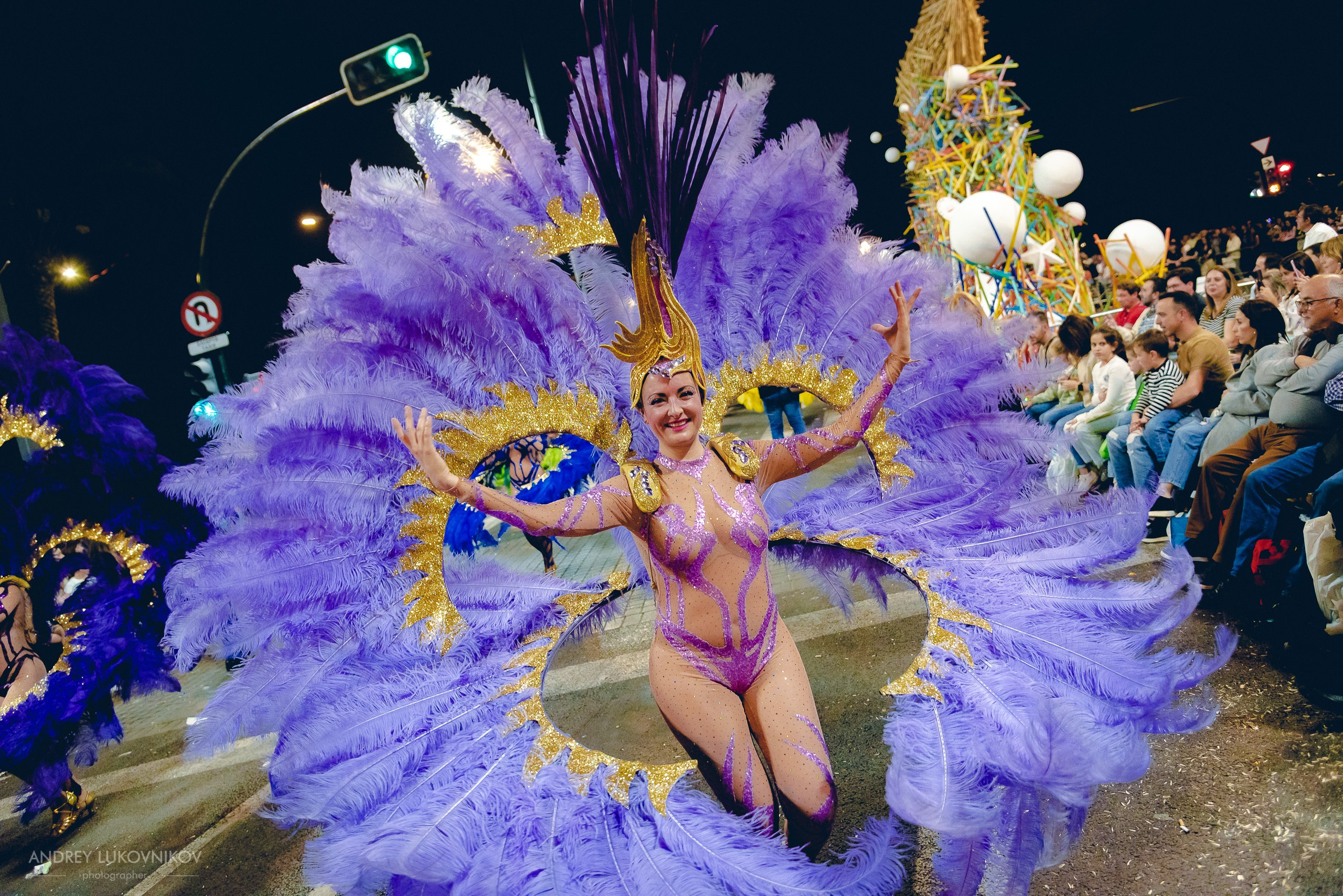 Photo report from the night carnival in Murcia | Reportage photographer Andrey Lukovnikov