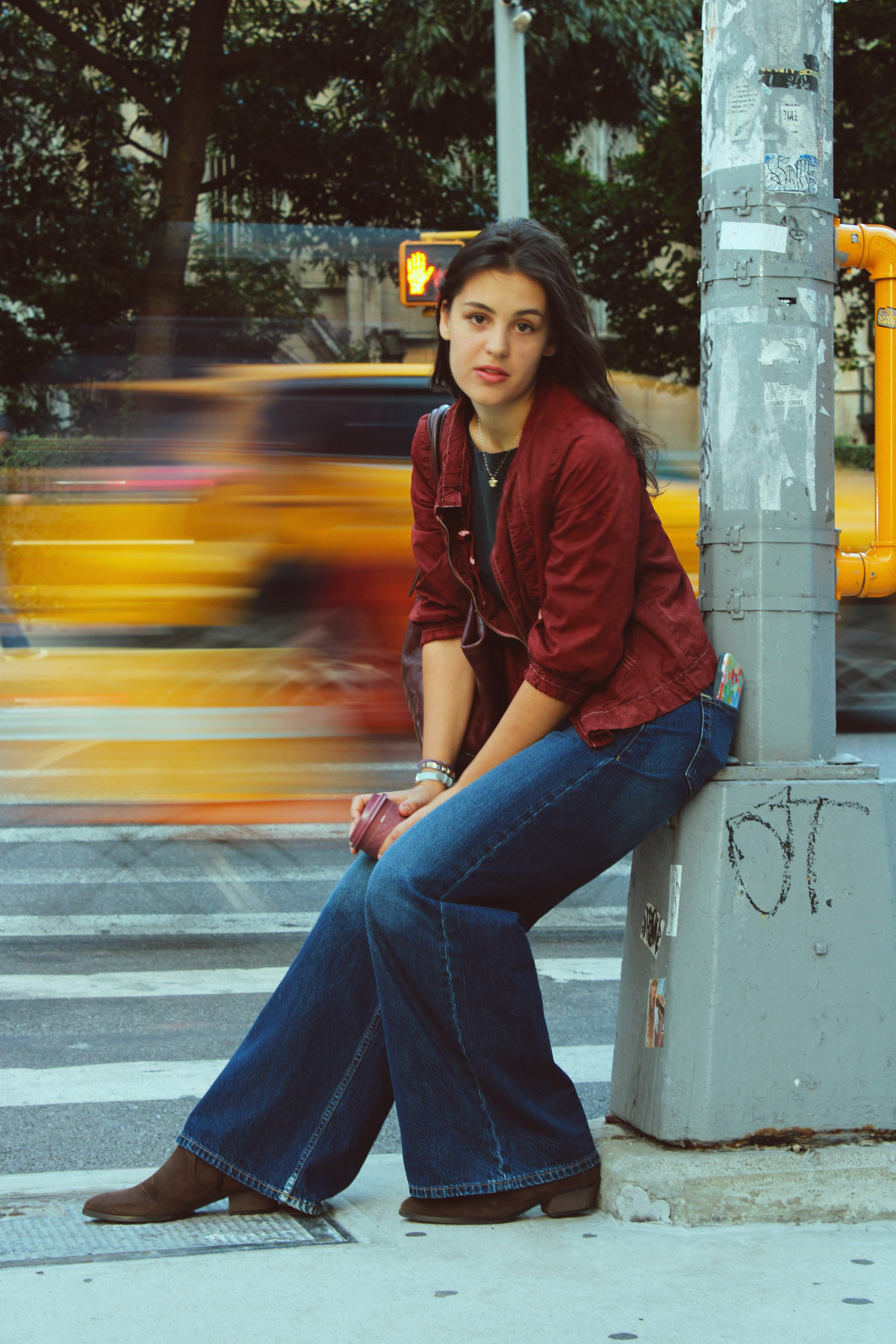 Street style photography in New York City. Lana Petrychenko — Portrait & Family Photographer. Valencia, Spain