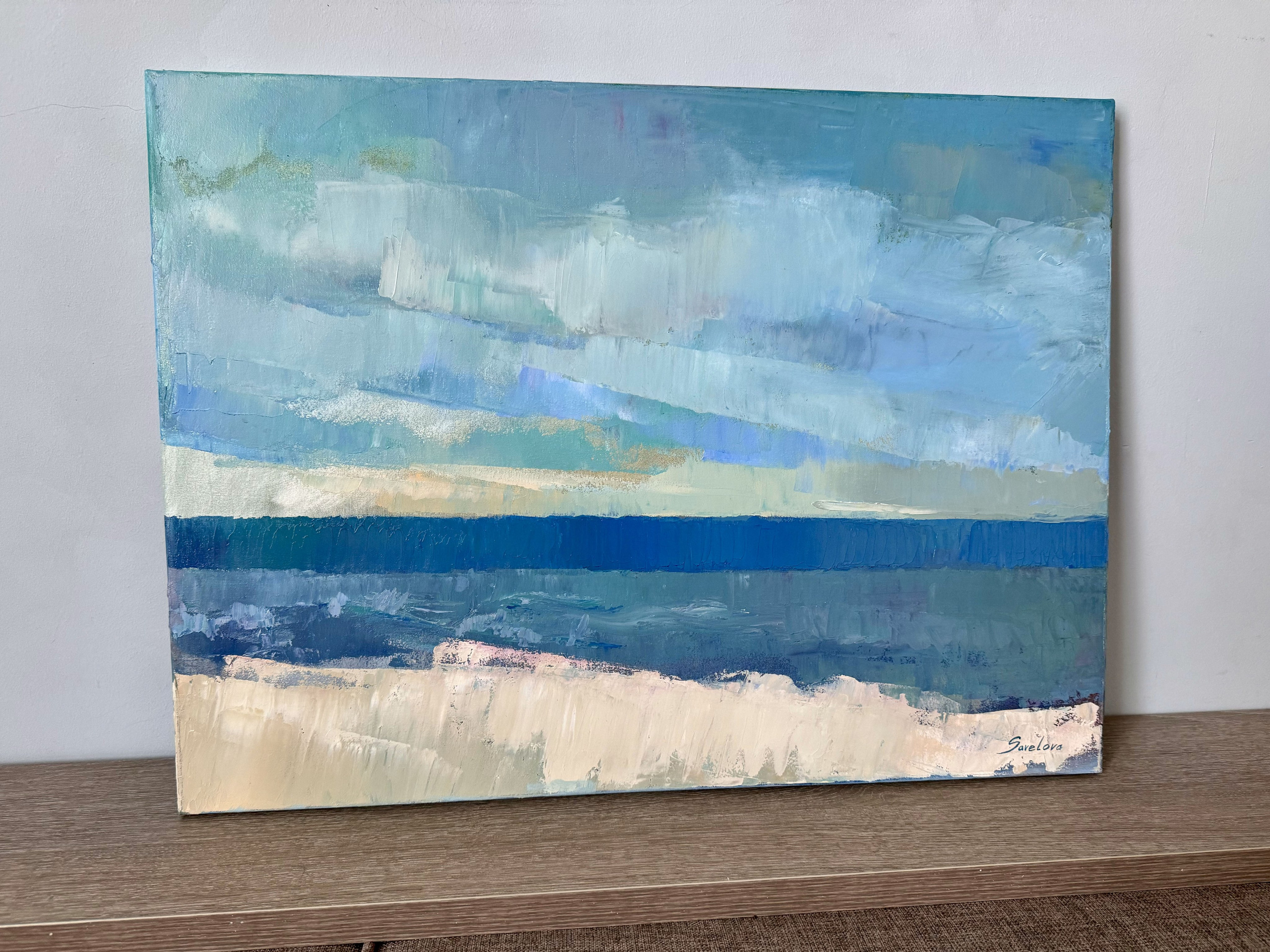 «Sea ​​today». Художник живописец Савелова Ольга