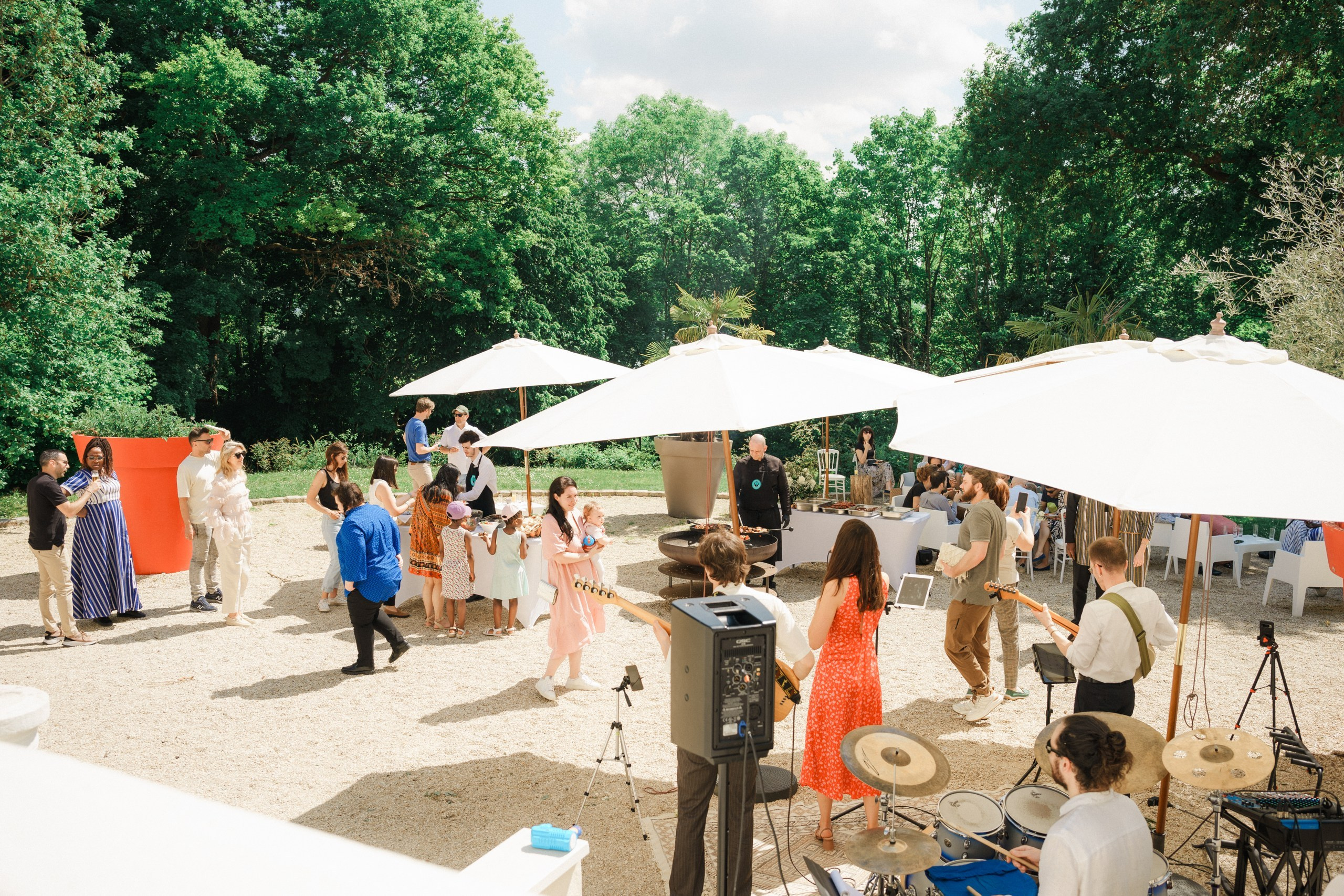 Katia&Fabrice, BBQ party, Ile-de-France