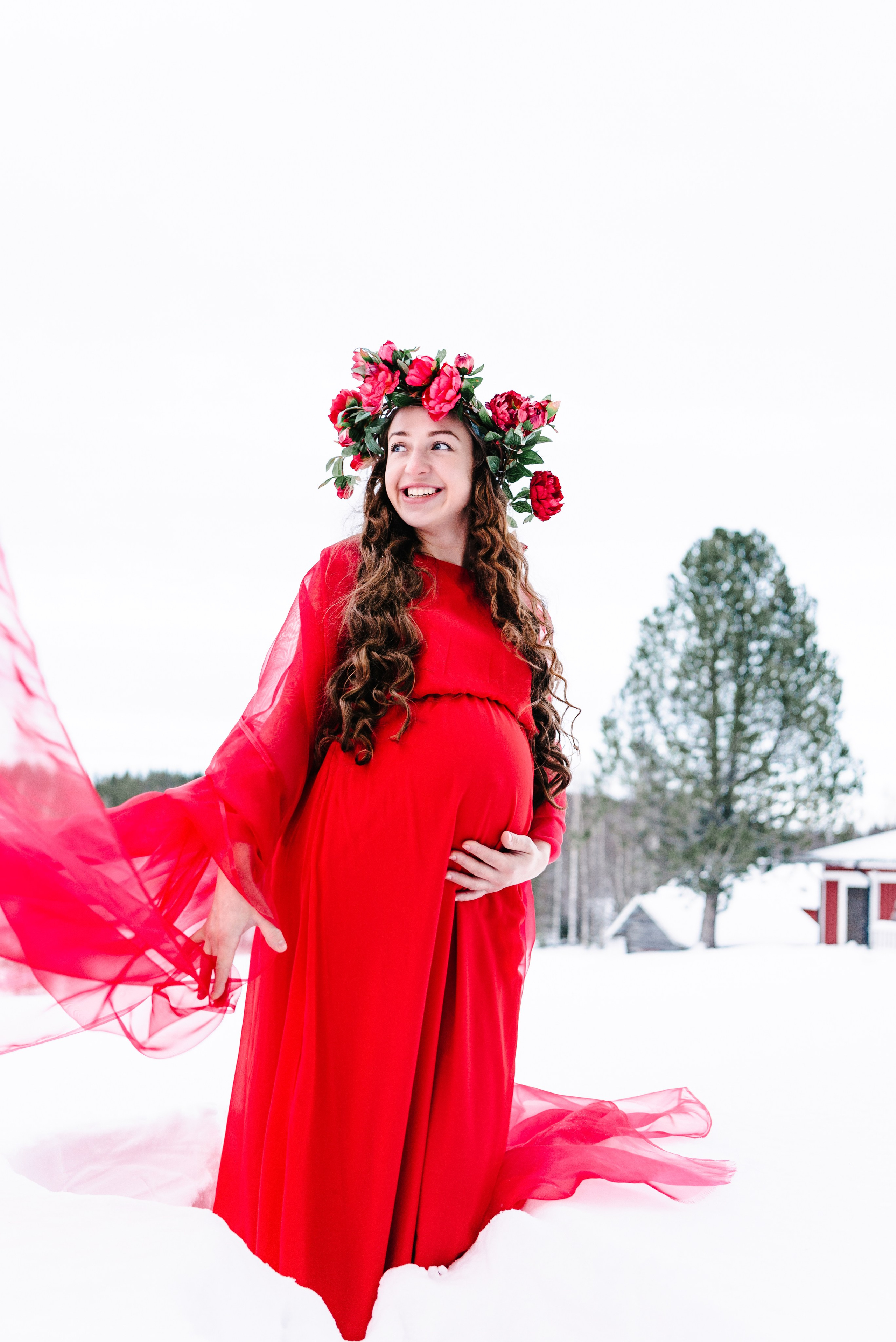 Gravidfotografering. Family and portrait photographer Natalja Biteniece