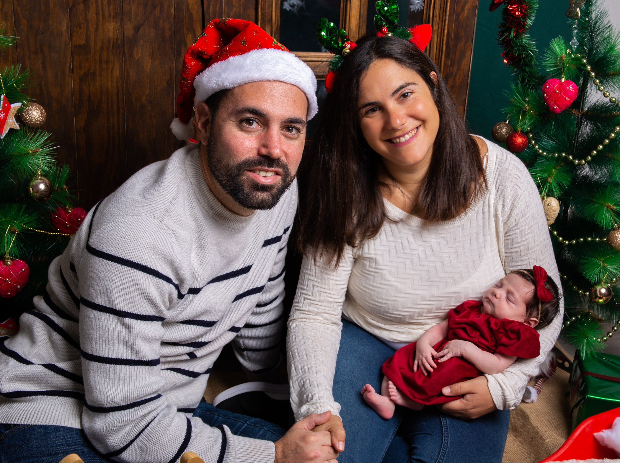 Primera Navidad de Elia. Фотограф в Матаро, Барселона. Евгения Шихина