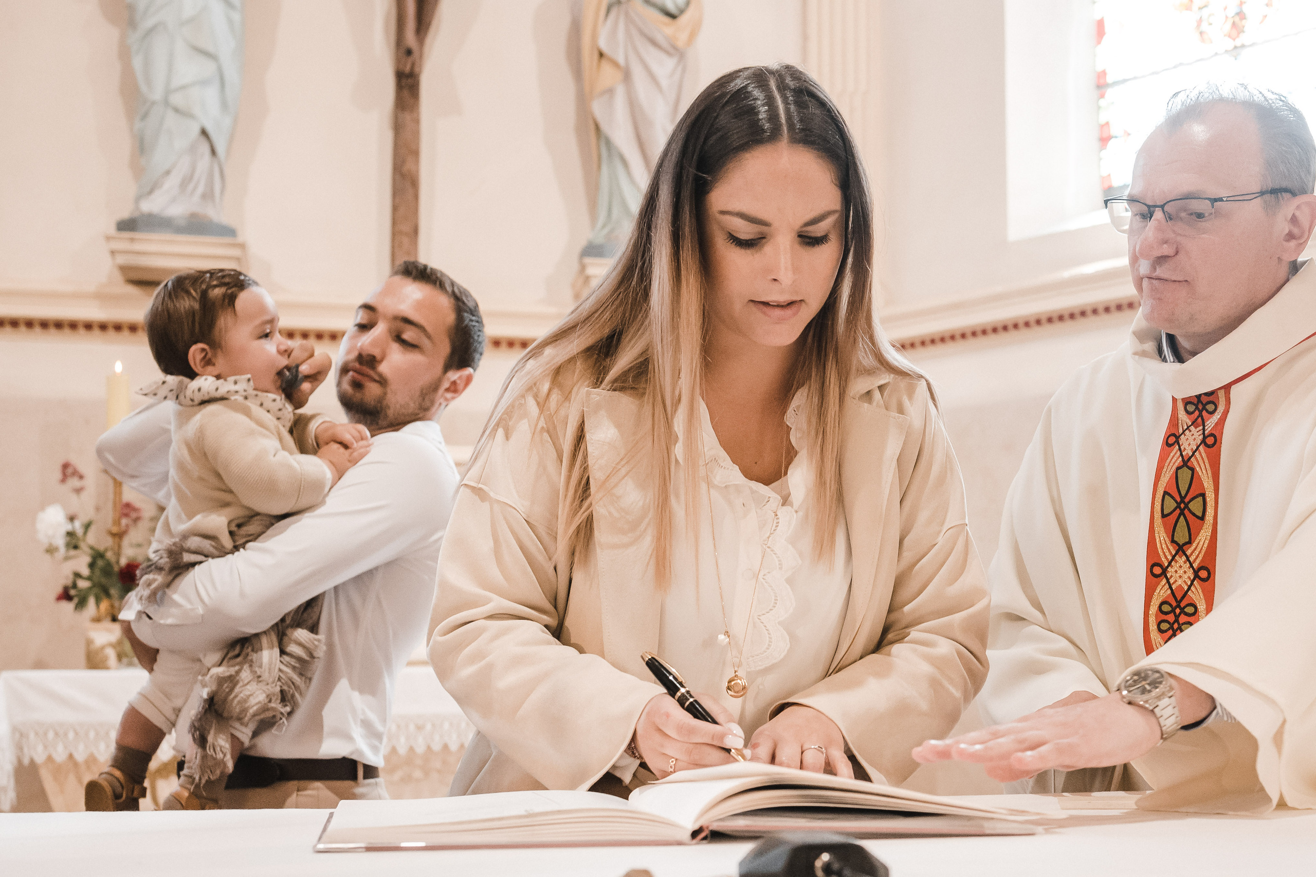 BAPTÊME. Семейный фотограф во Франции (Мец, Люксембург)