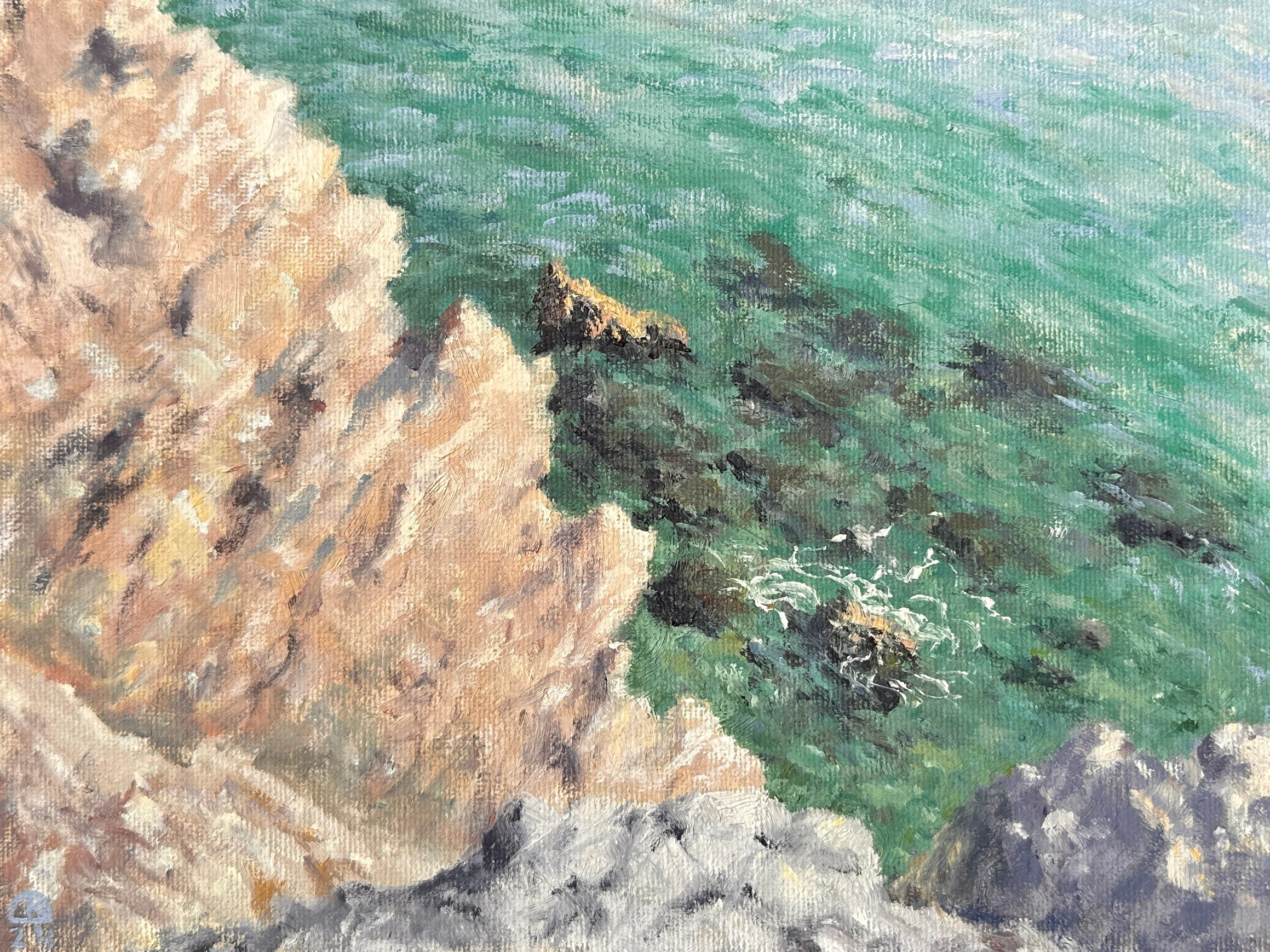 18 X 24, lienzo sobre cartón óleo