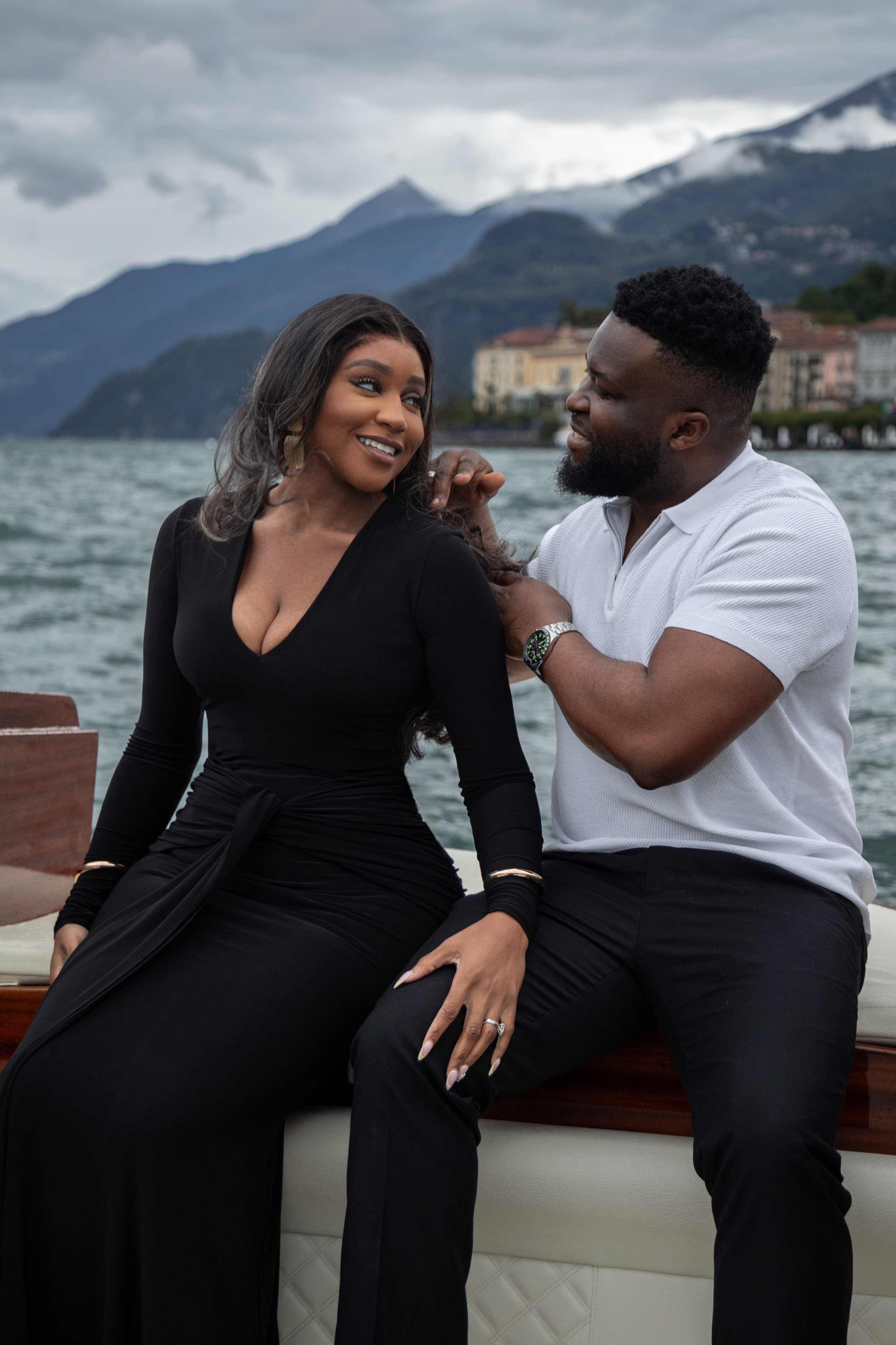 Varenna boat tour. Photographer in Milan |Mila Pro Photo