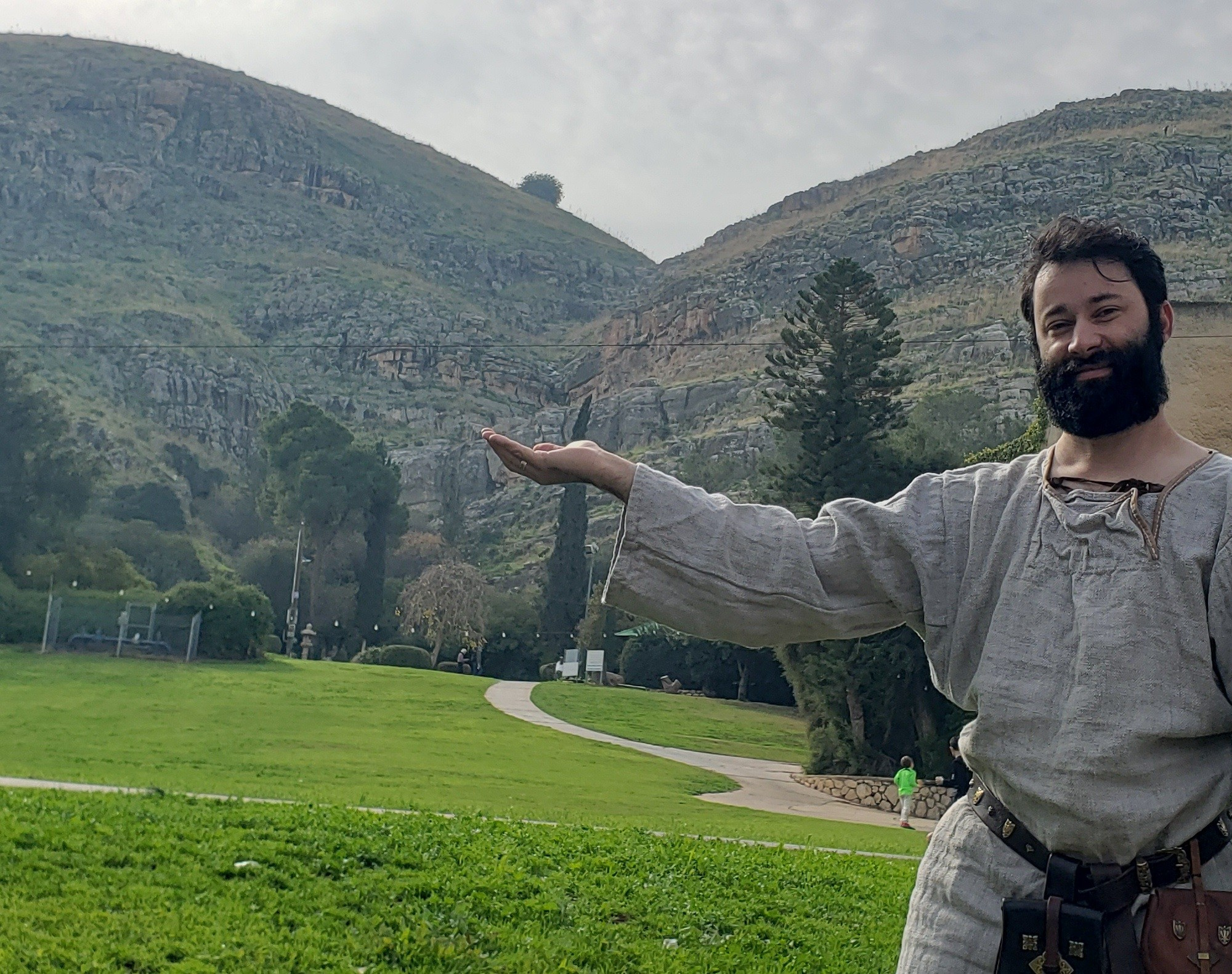 Реконструкционный поход гора Гильбоа. КРиС «Нортман»