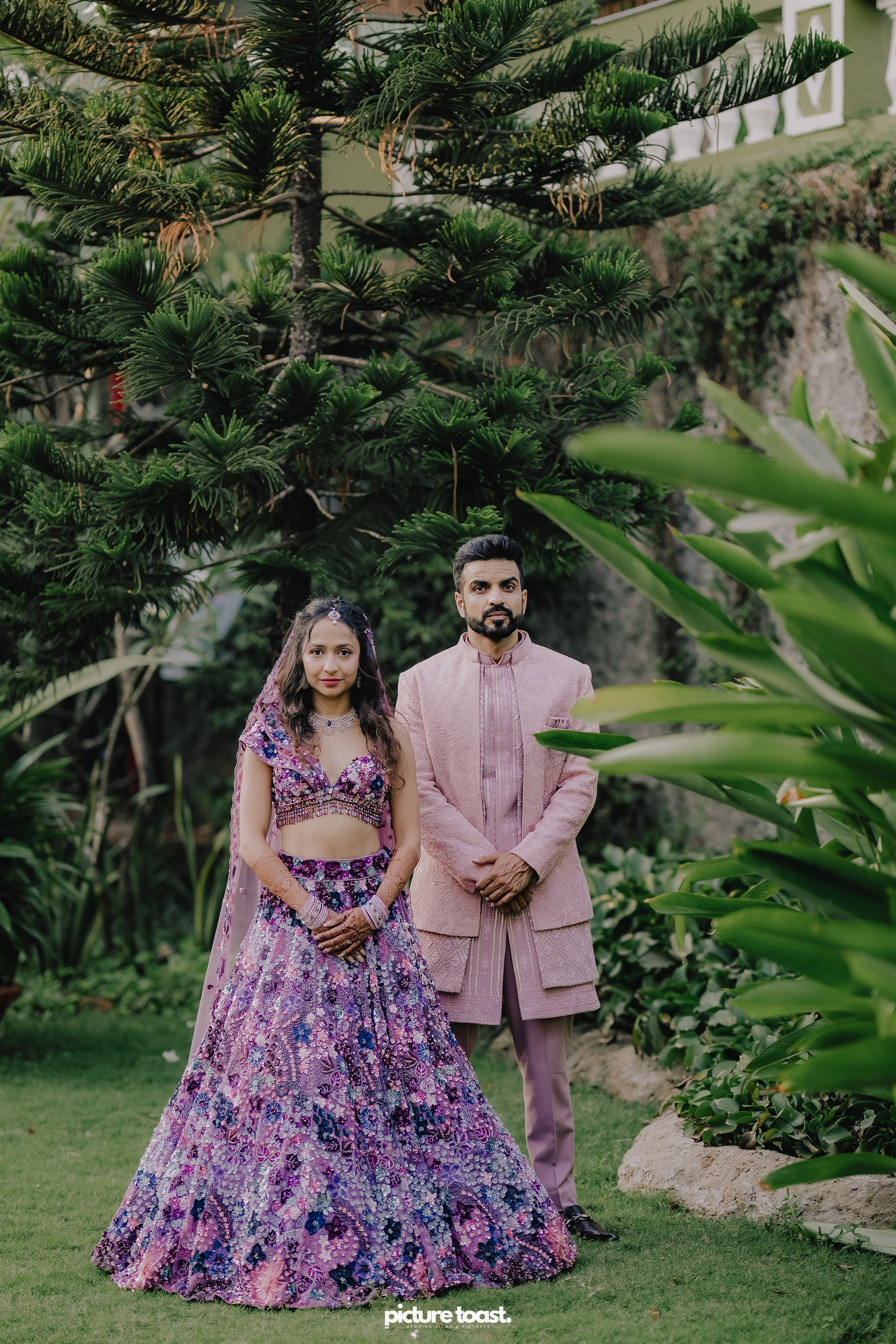 Varamala Ft. Barbie & Aneesh. Fine art Wedding Photographers in India & Canada