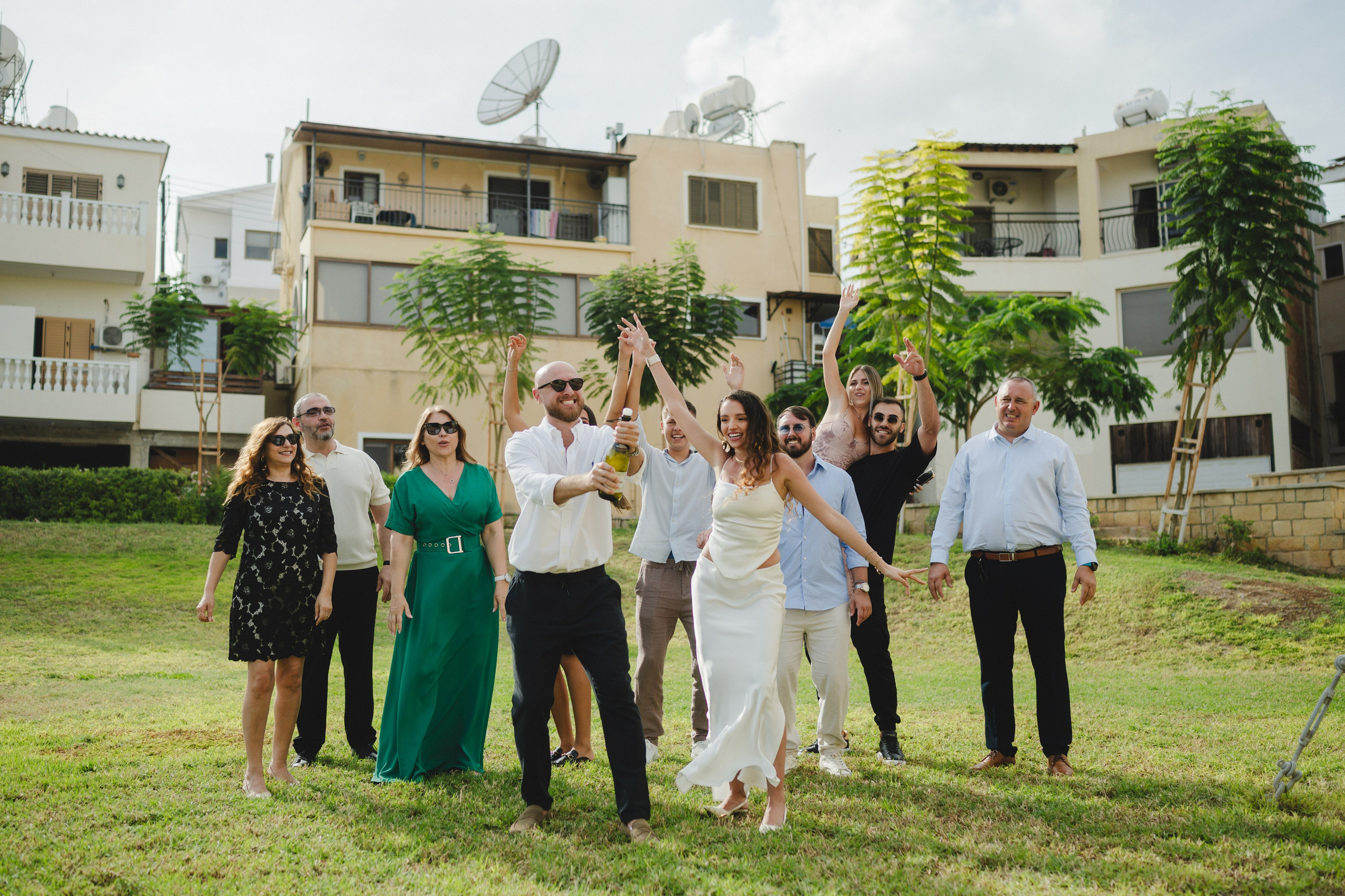 Small wedding photoshoot. Professional photographer in Cyprus Katerina Stepanchenko