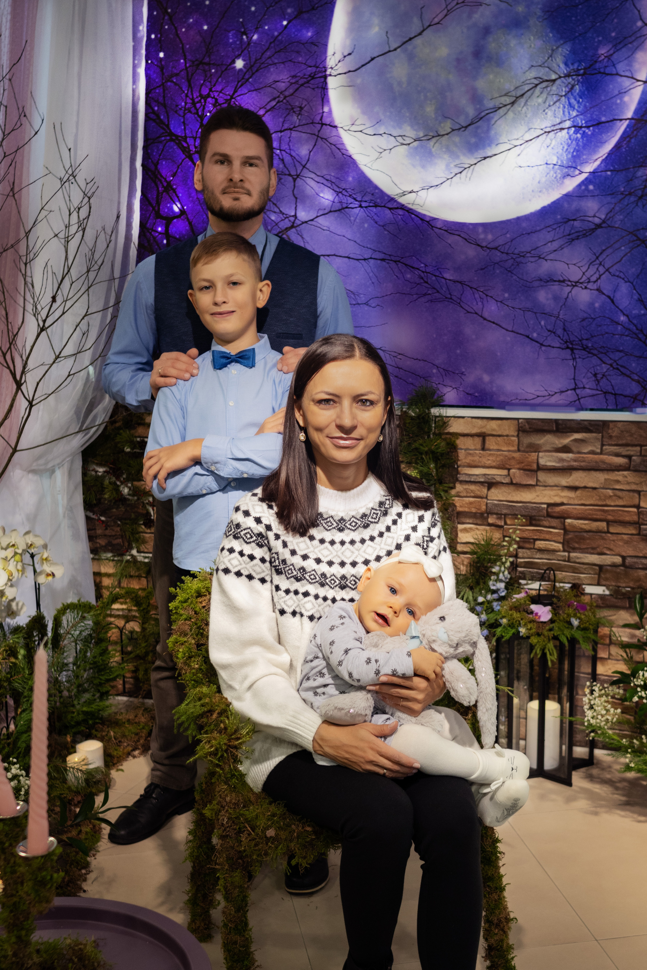 Семейный портрет. Анна Григьян — фотограф ретушёр в Даугавпилсе (Латвия)