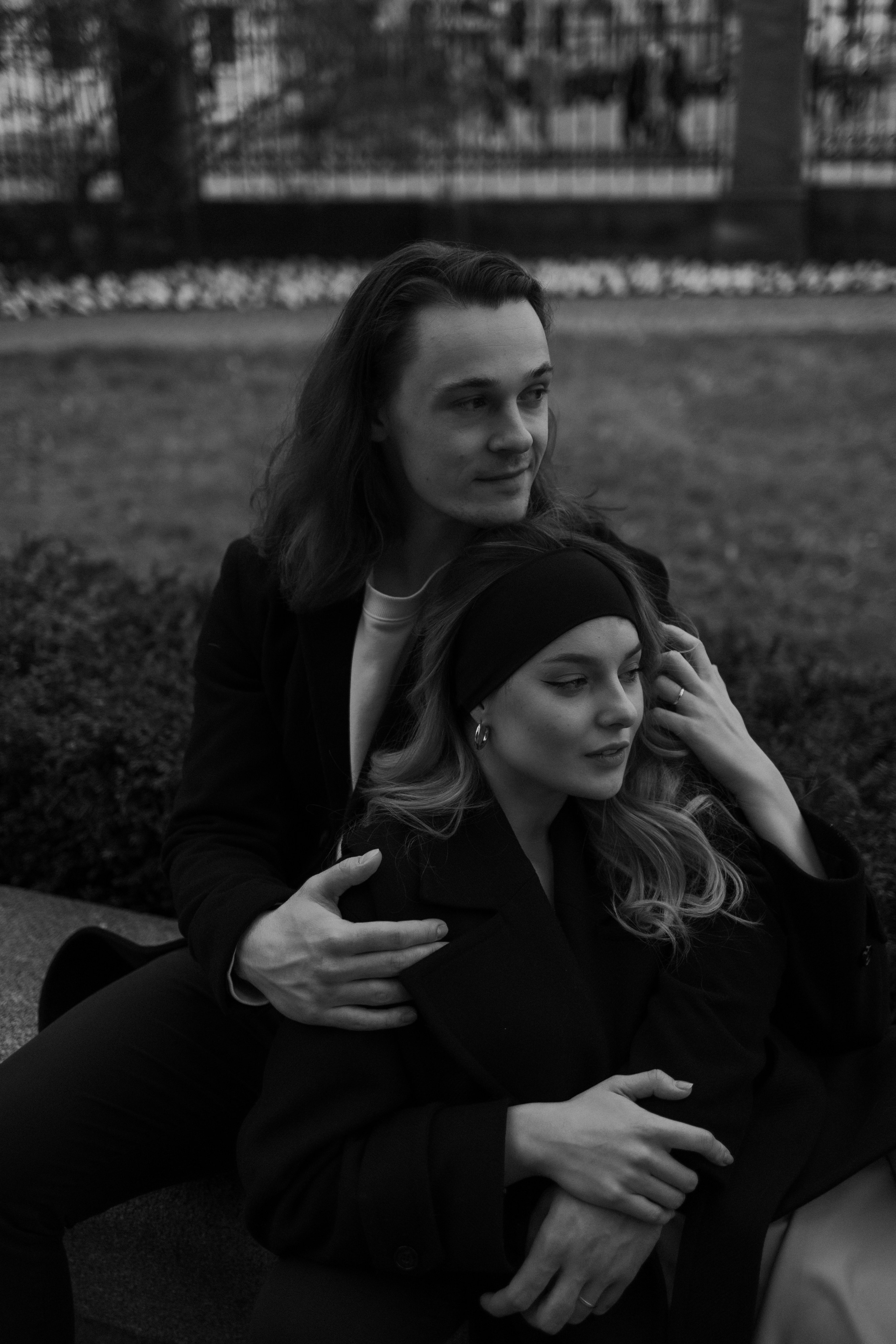 Black&White Love Story in Dresden. Emotional&Cinematic Couple Photography by Kristina Kozheltsova. Kristina Kozheltsova- Soulful Portrait&Lifestyle&Love Story Photographer in Leipzig, Germany