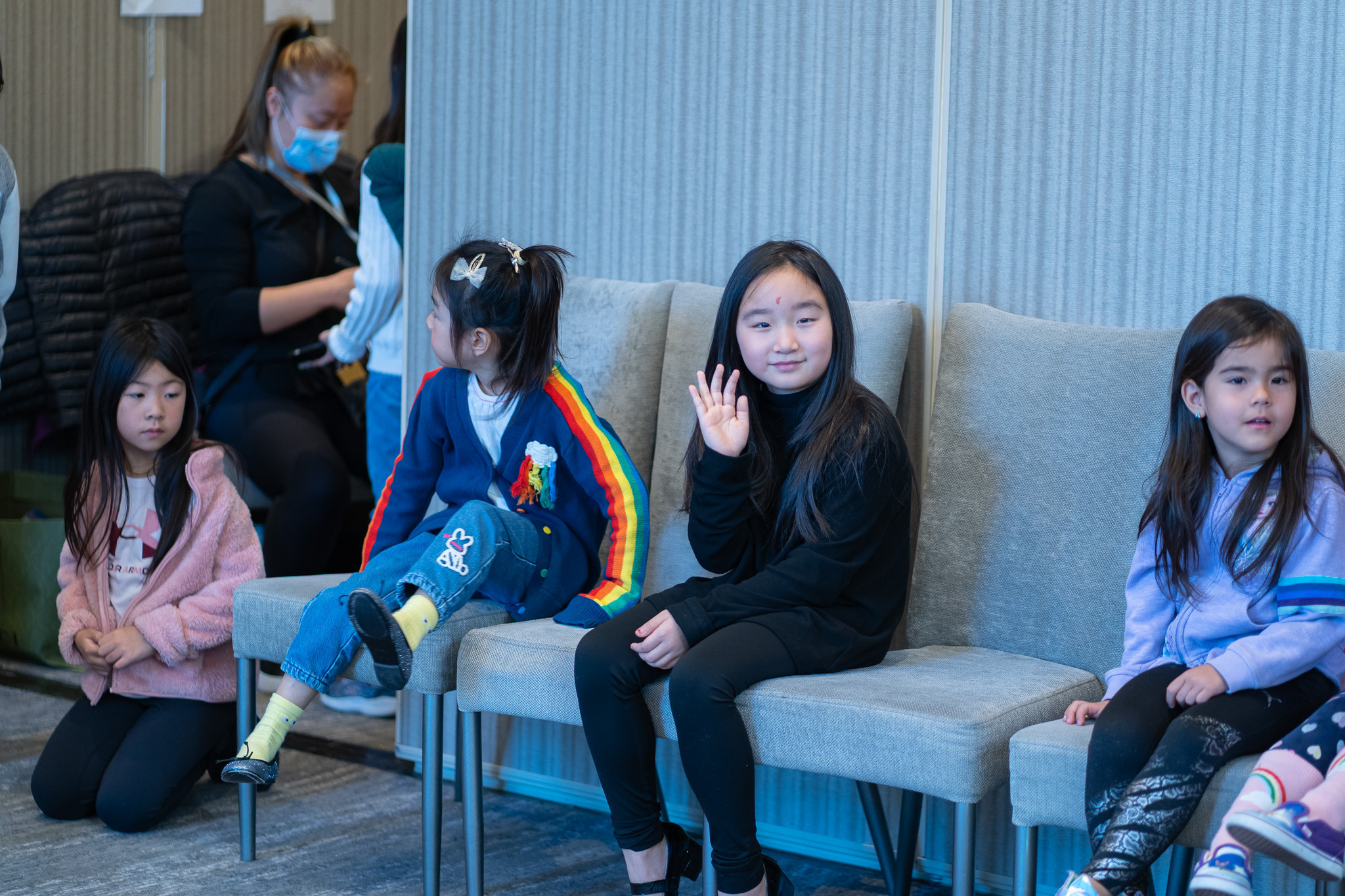 The show 2022 backstage. Vancouver Kids Photographer