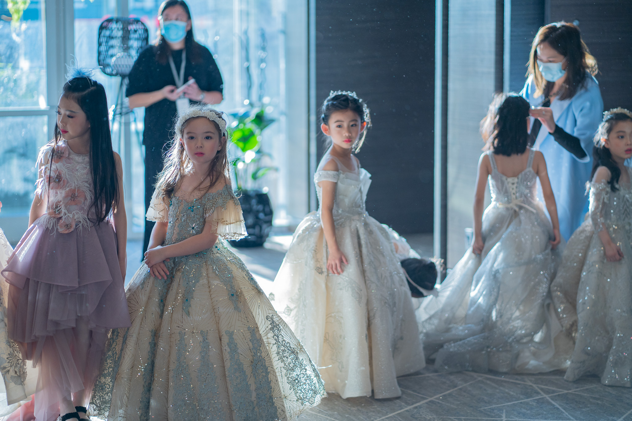 The show 2022 backstage. Vancouver Kids Photographer