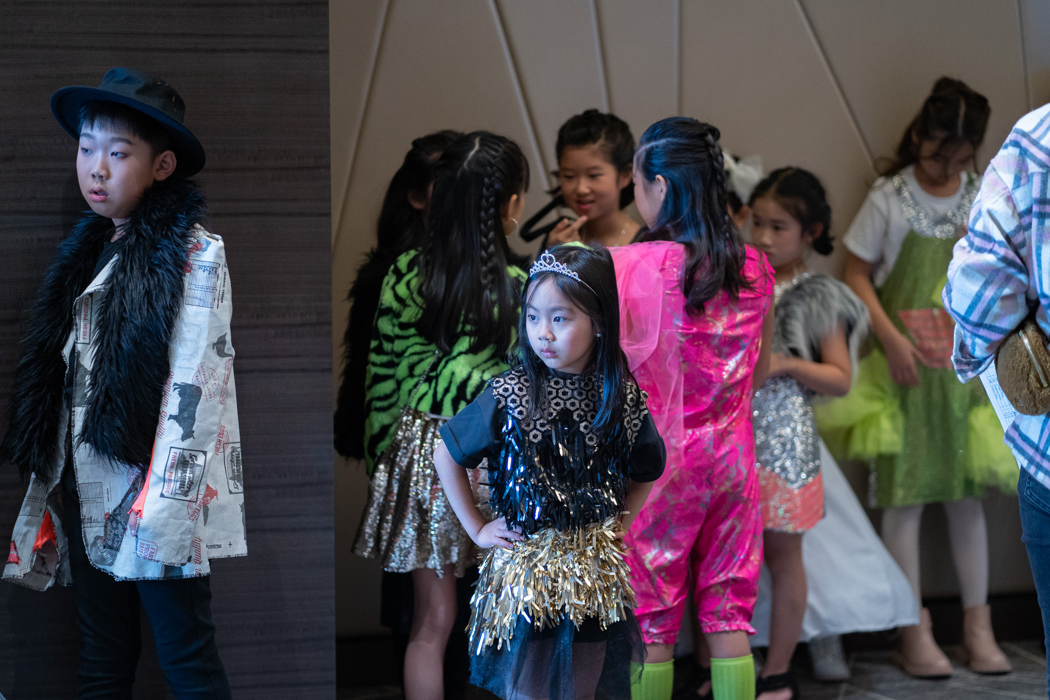 The show 2022 backstage. Vancouver Kids Photographer