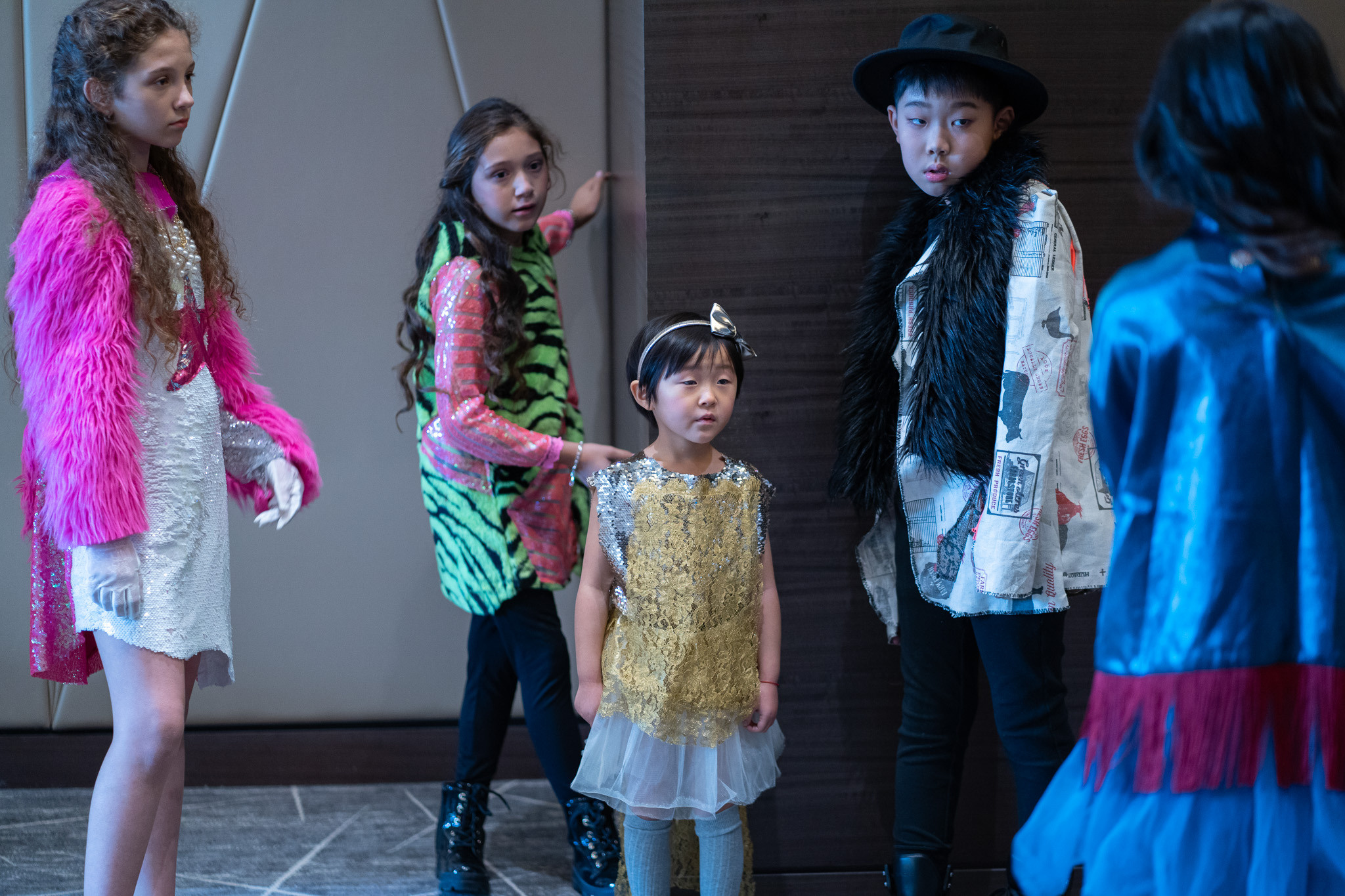 The show 2022 backstage. Vancouver Kids Photographer