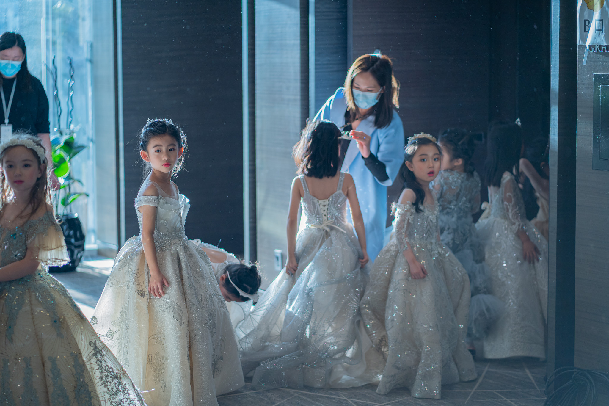 The show 2022 backstage. Vancouver Kids Photographer