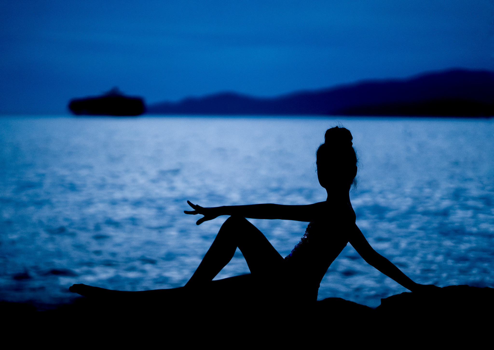 Silhouette. Vancouver Kids Photographer