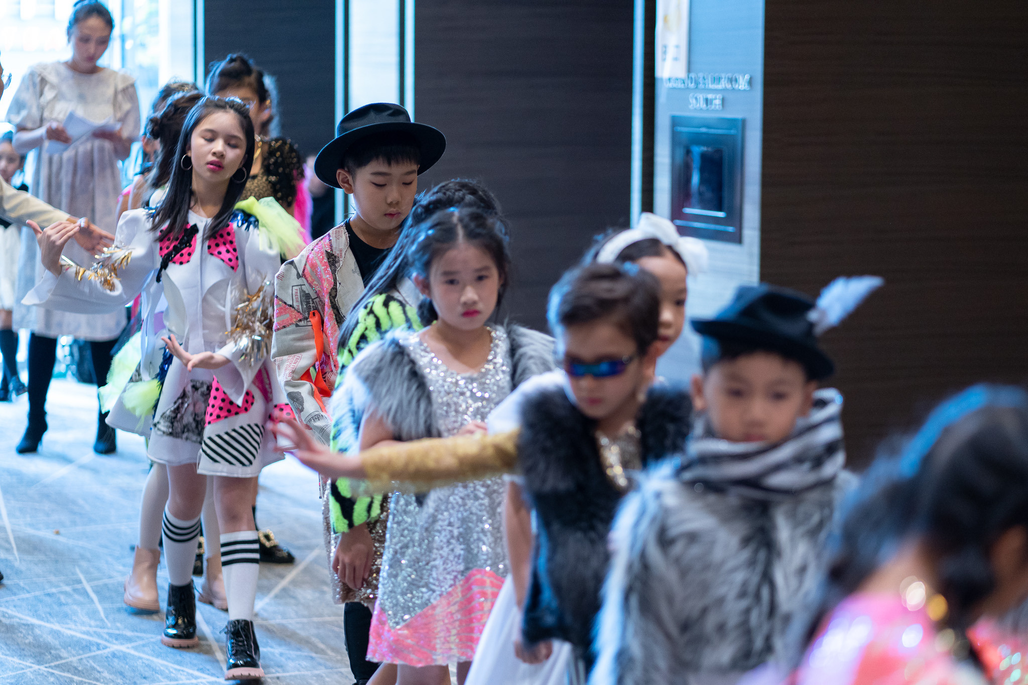 The show 2022 backstage. Vancouver Kids Photographer