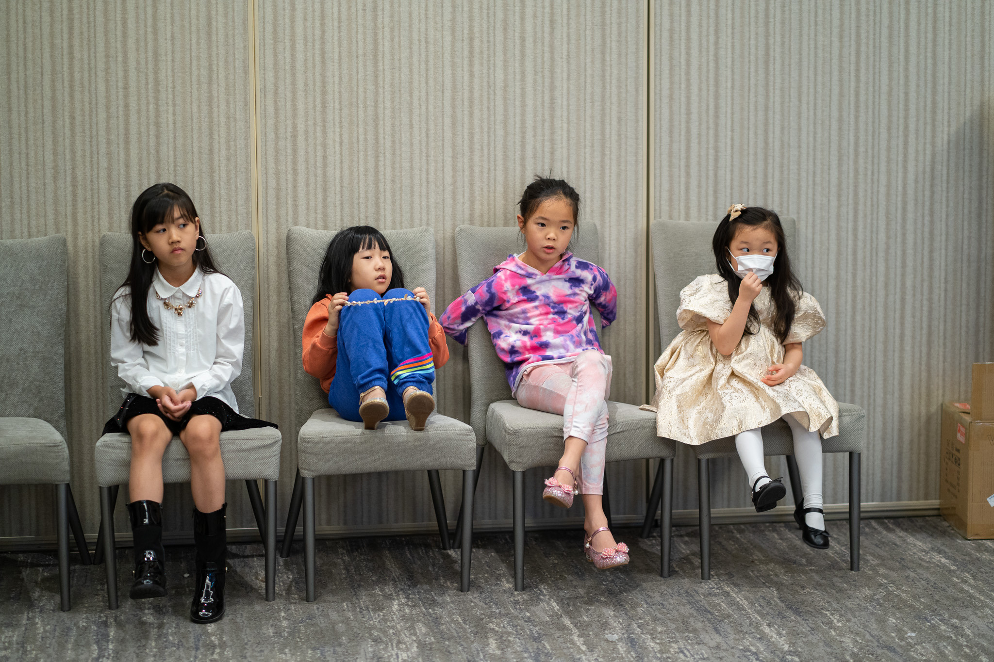 The show 2022 backstage. Vancouver Kids Photographer