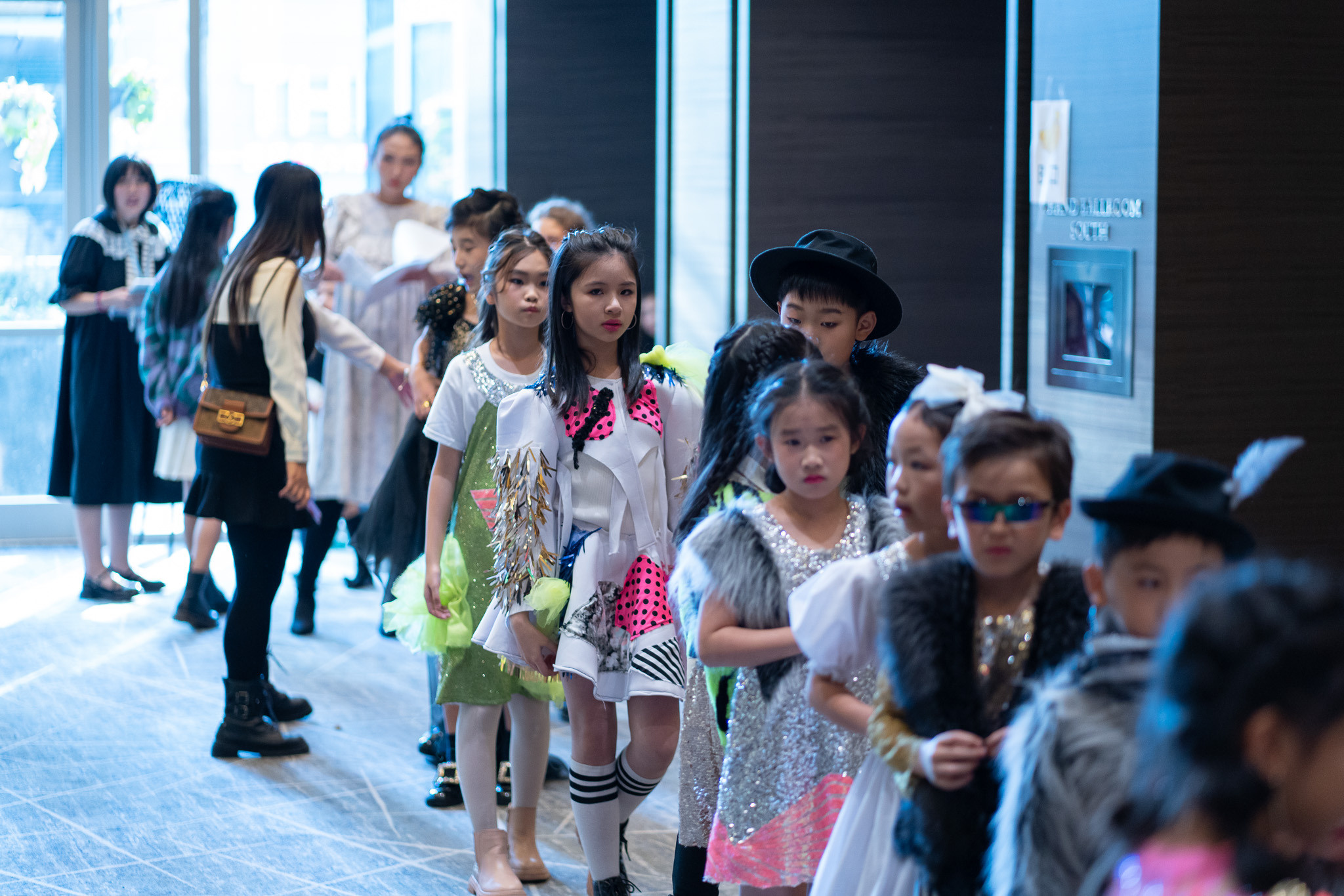 The show 2022 backstage. Vancouver Kids Photographer