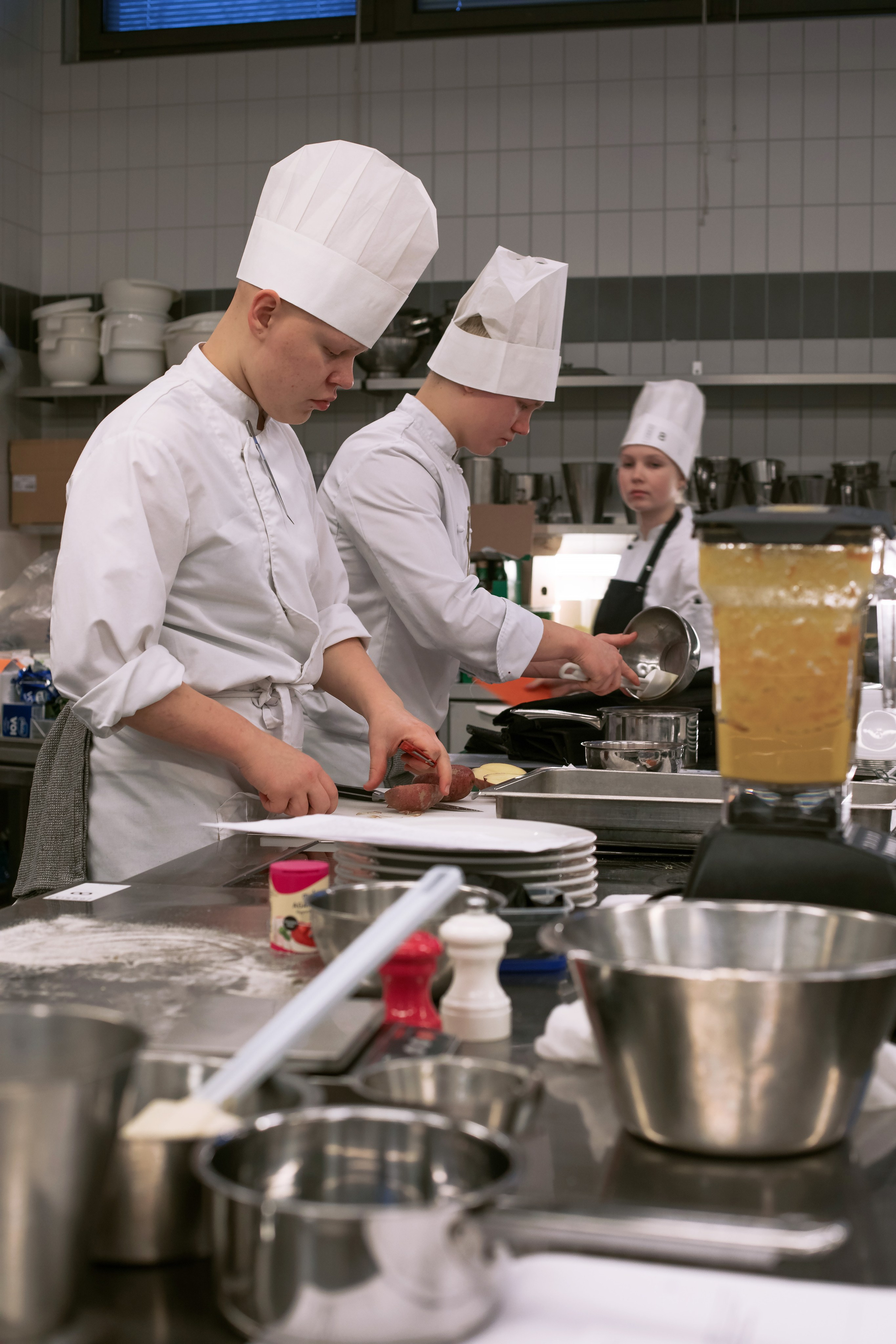 Повар и официант. Екатерина Мансур Портретный фотограф в Финляндии (Хельсинки и Уусима)