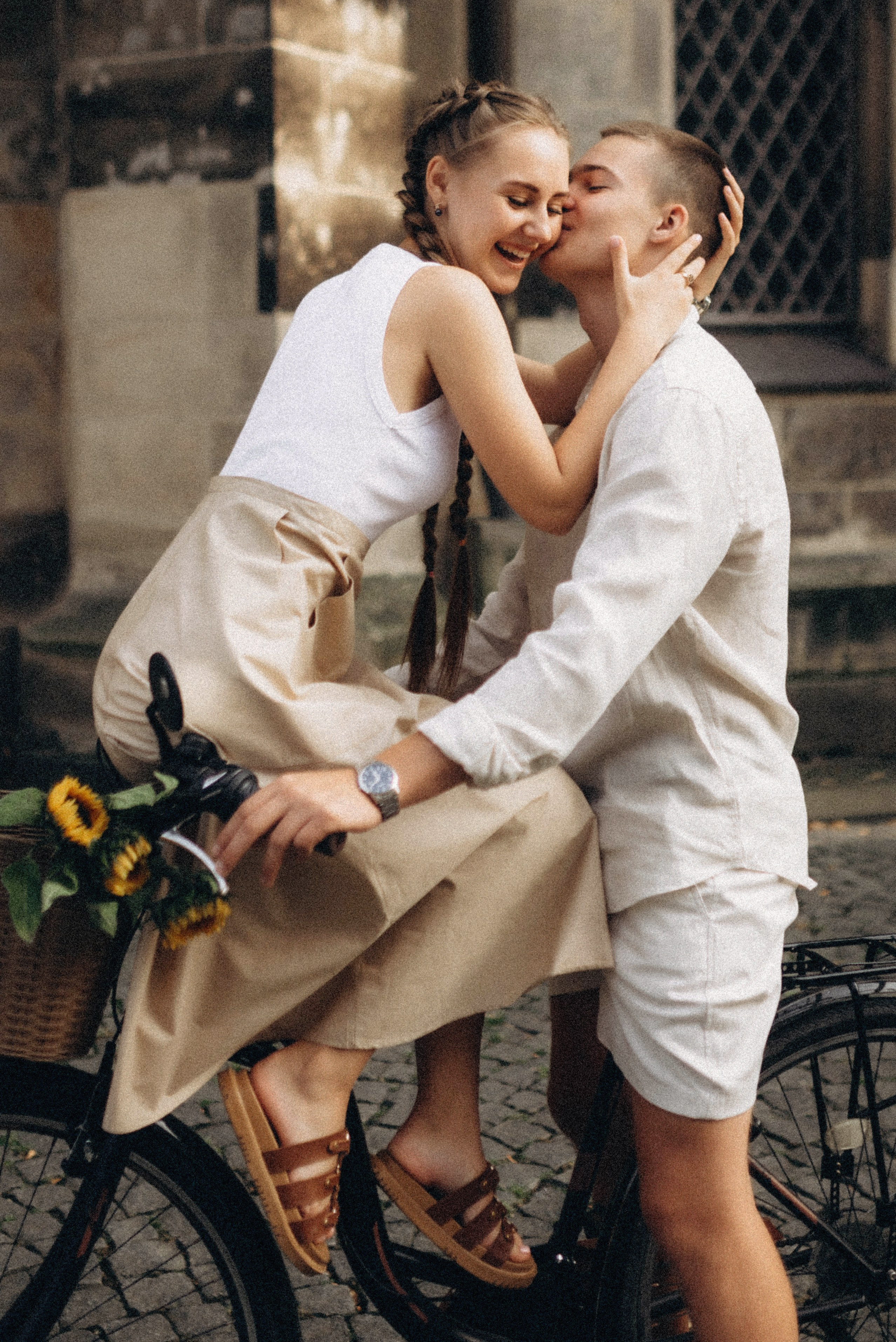 Fahrradliebe. Семейный фотограф Лейпциг, Германия