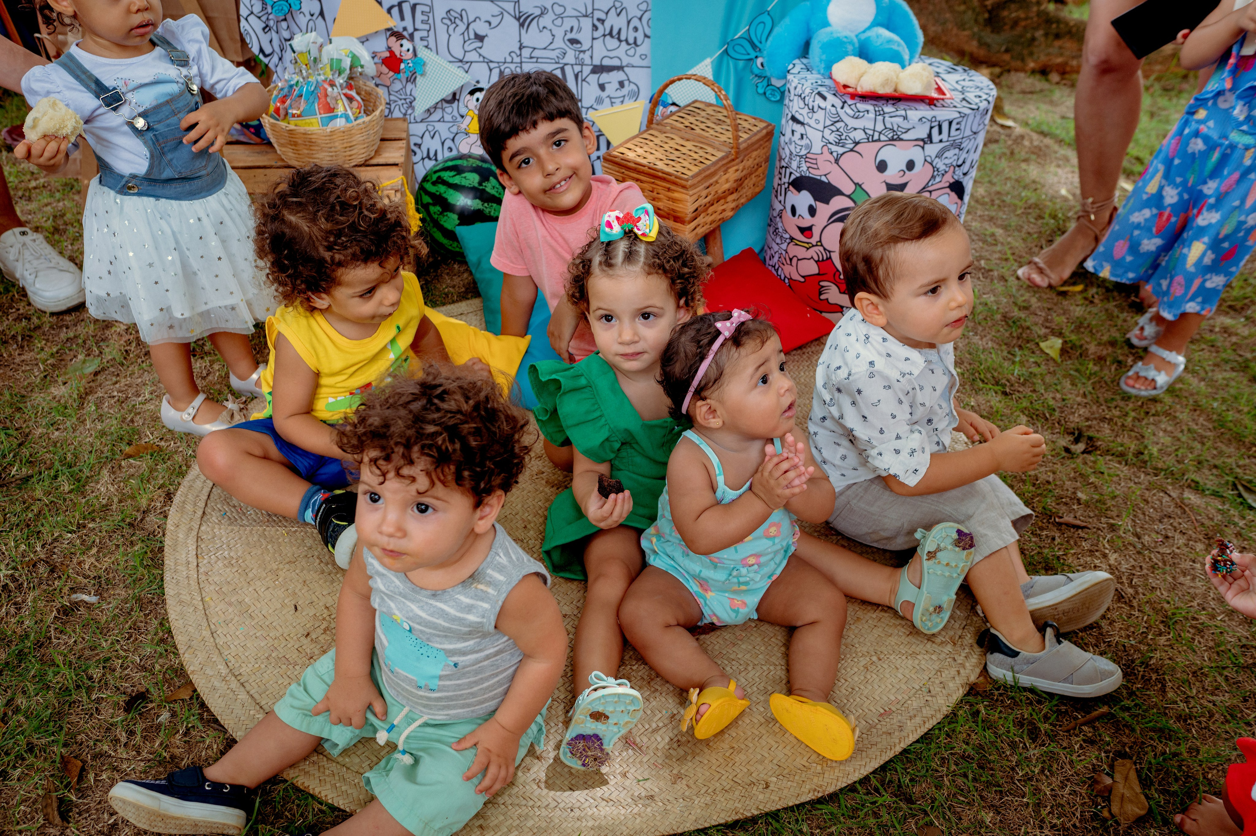 Luna 2 Anos. Água Carmim Fotografia