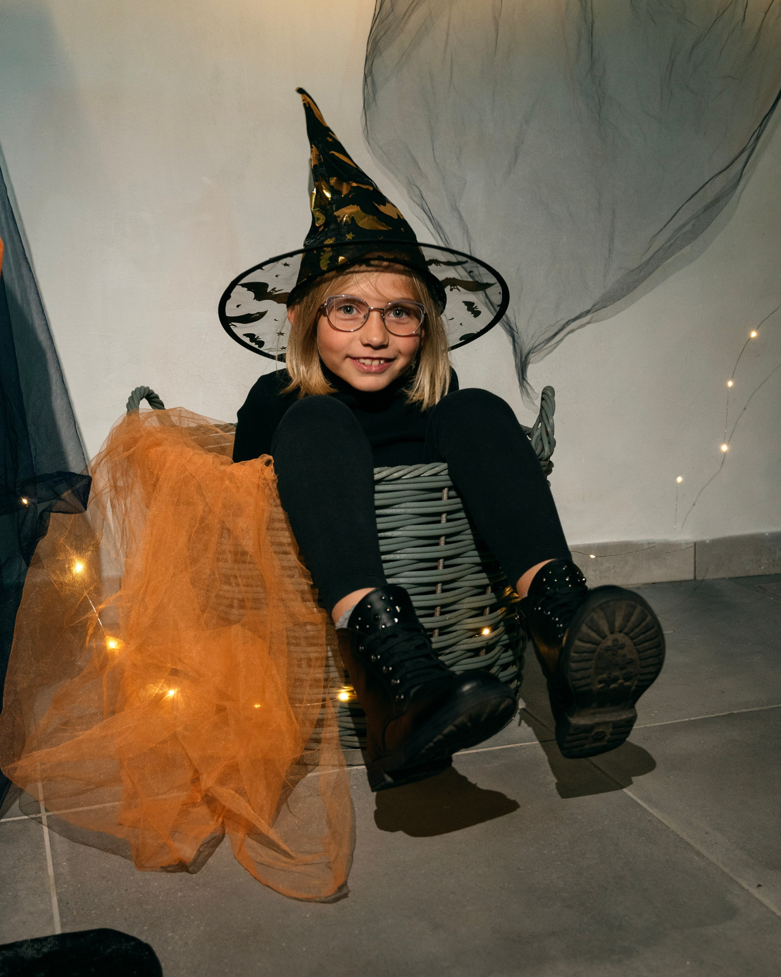 Servizio fotografico Halloween in studio bambini