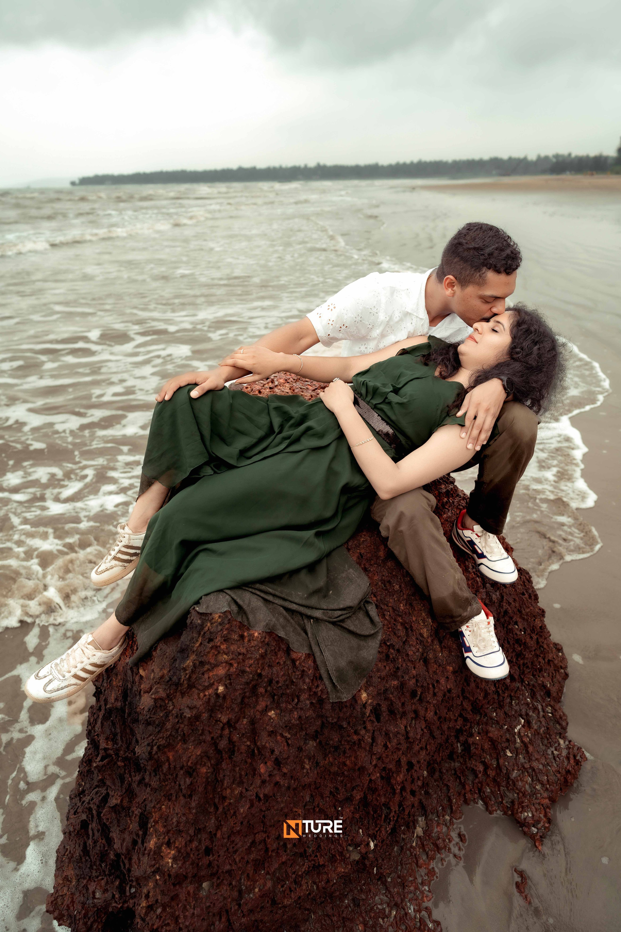 AKSHAY & ANAGHA SAVE THE DATE. NTURE WEDDING