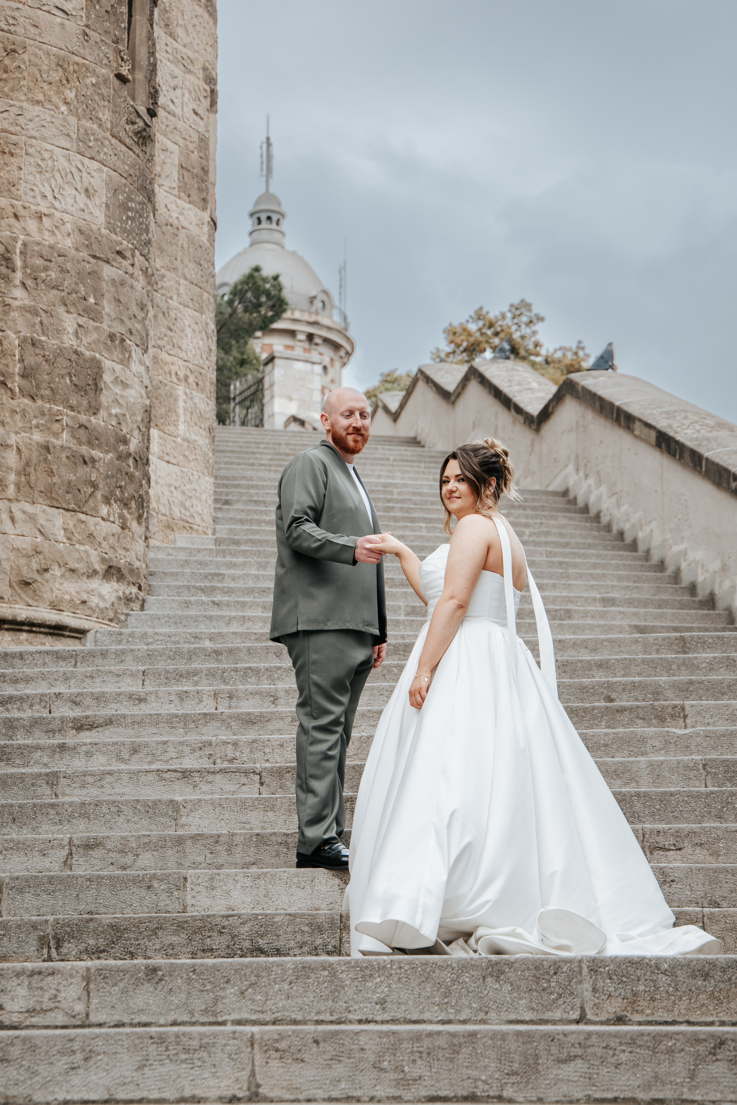Sophie & Corey, 02/05/2026, Observatorio de Fabra, Barcelona. Fotógrafa de bodas en Girona, Costa Brava | Wedding Photographer Evgenia Gruntovaya