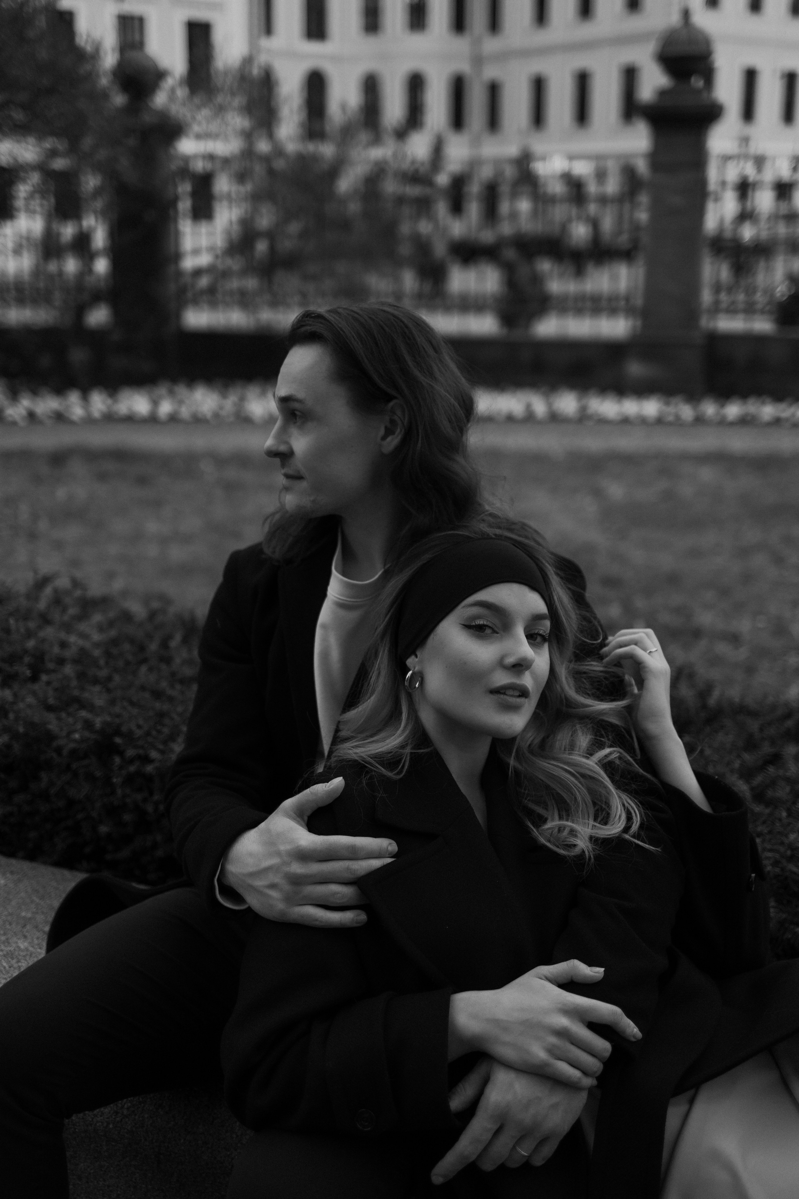 Black&White Love Story in Dresden. Emotional&Cinematic Couple Photography by Kristina Kozheltsova. Kristina Kozheltsova- Soulful Portrait&Lifestyle&Love Story Photographer in Leipzig, Germany