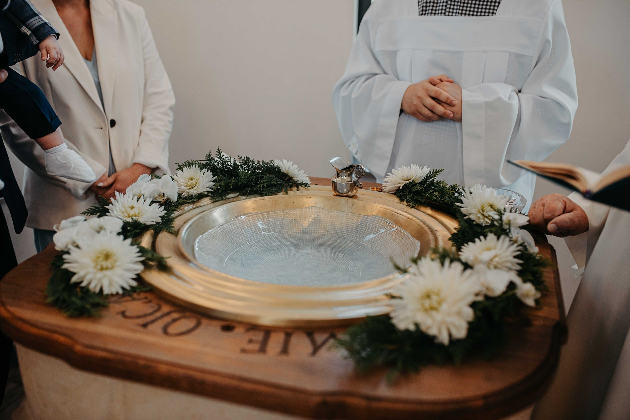 Chrzest Święty Franciszka. Dominika Strachacka Fotografia | Fotograf ślubny i rodzinny Opole Lubelskie Lublin