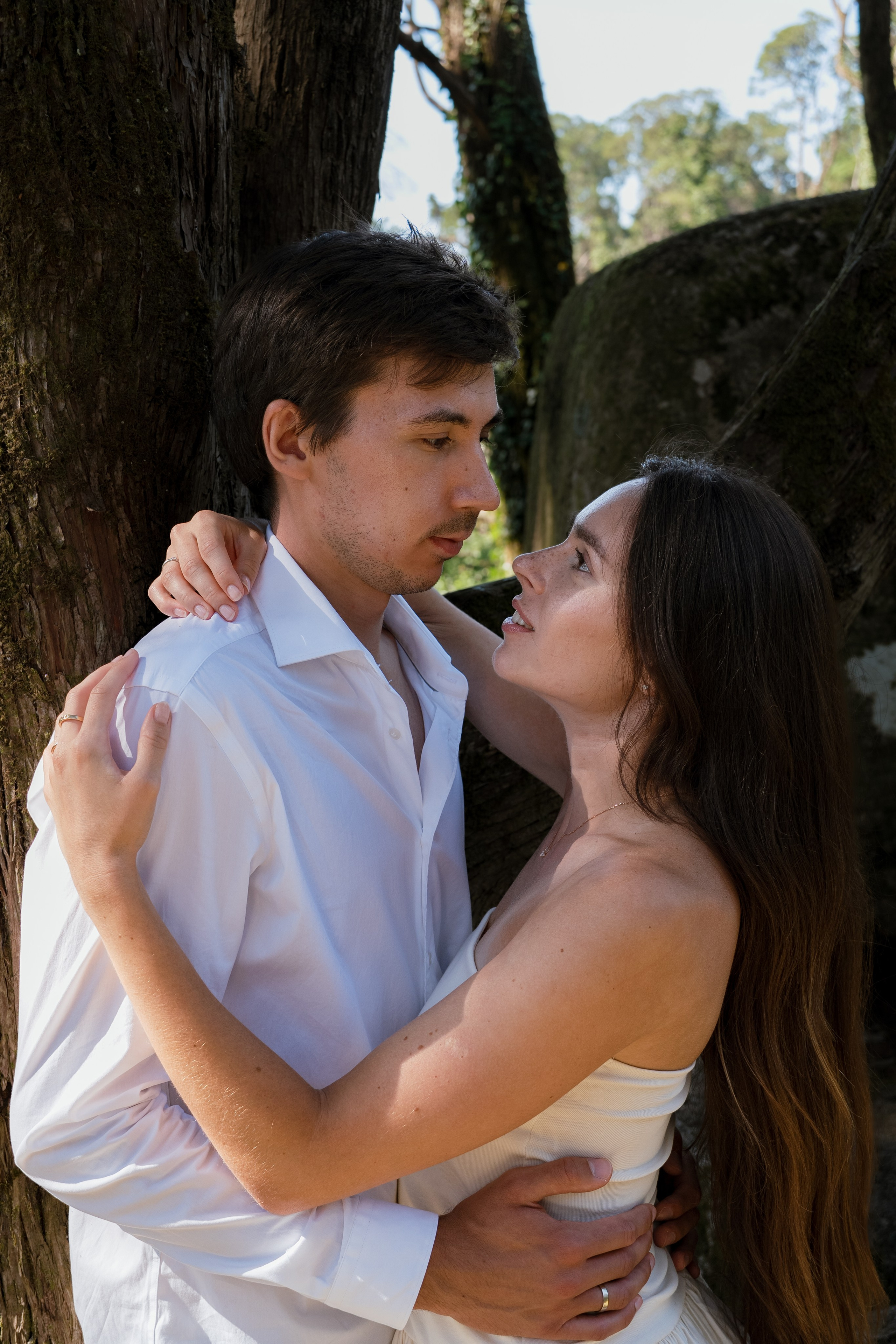 Anya & Dima in a forest. Bogdan S | PHOTOGRAPHER BASED IN LISBON
