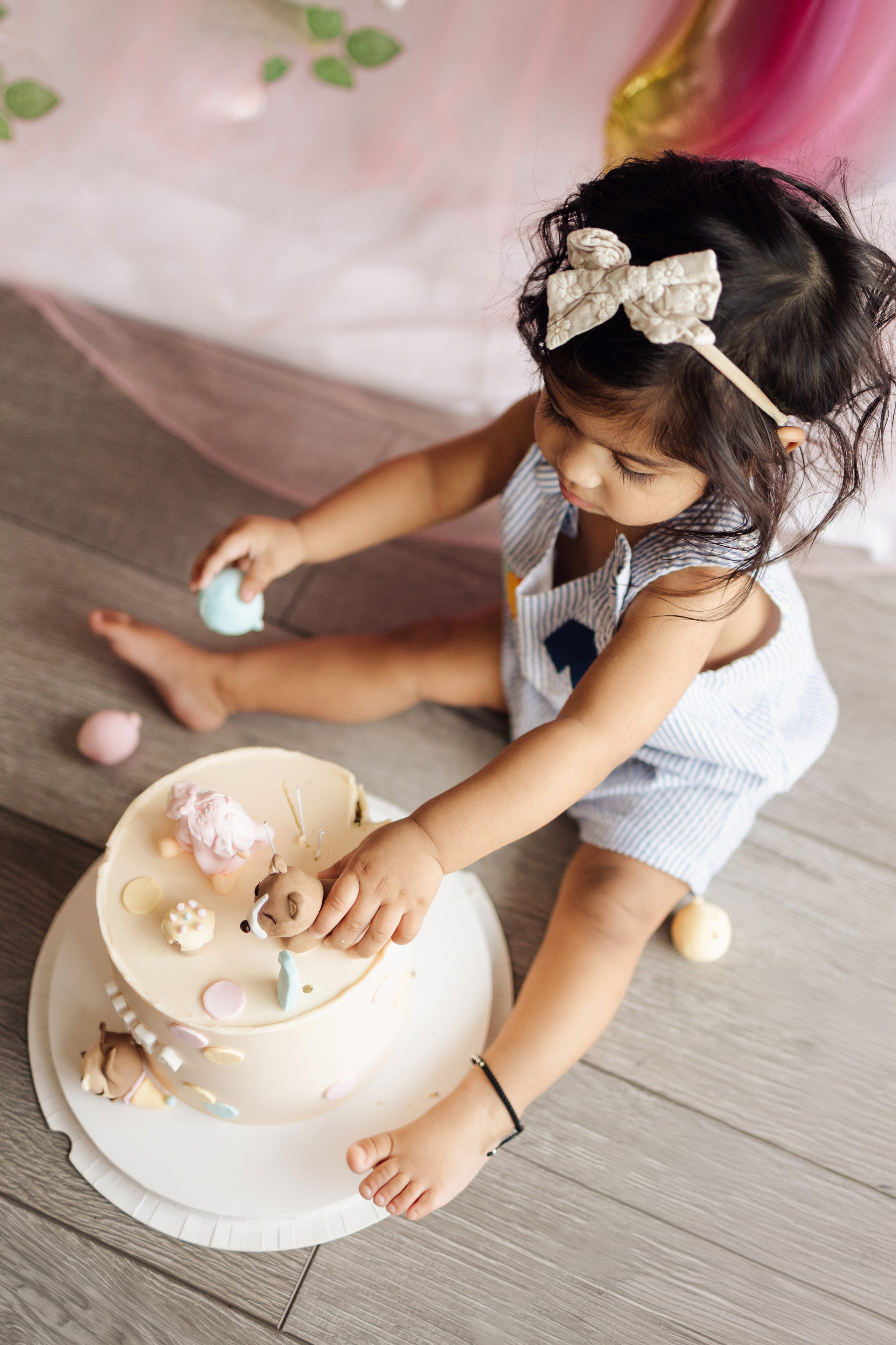 Portrait 1st Birthday. Family and Event photographer in Bay Area Elena Tiuriumina