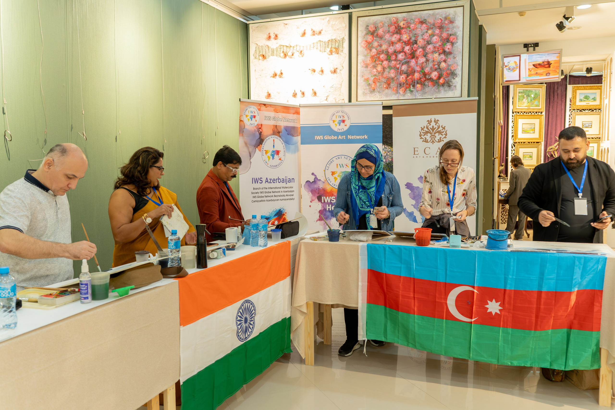 Akvarel Festivalı. Fotoqraf Vəli Məmmədov